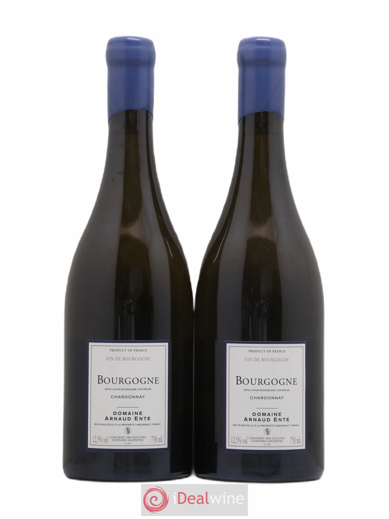 Bourgogne Chardonnay Arnaud Ente 2018 - Lot de 2 bouteilles - 1