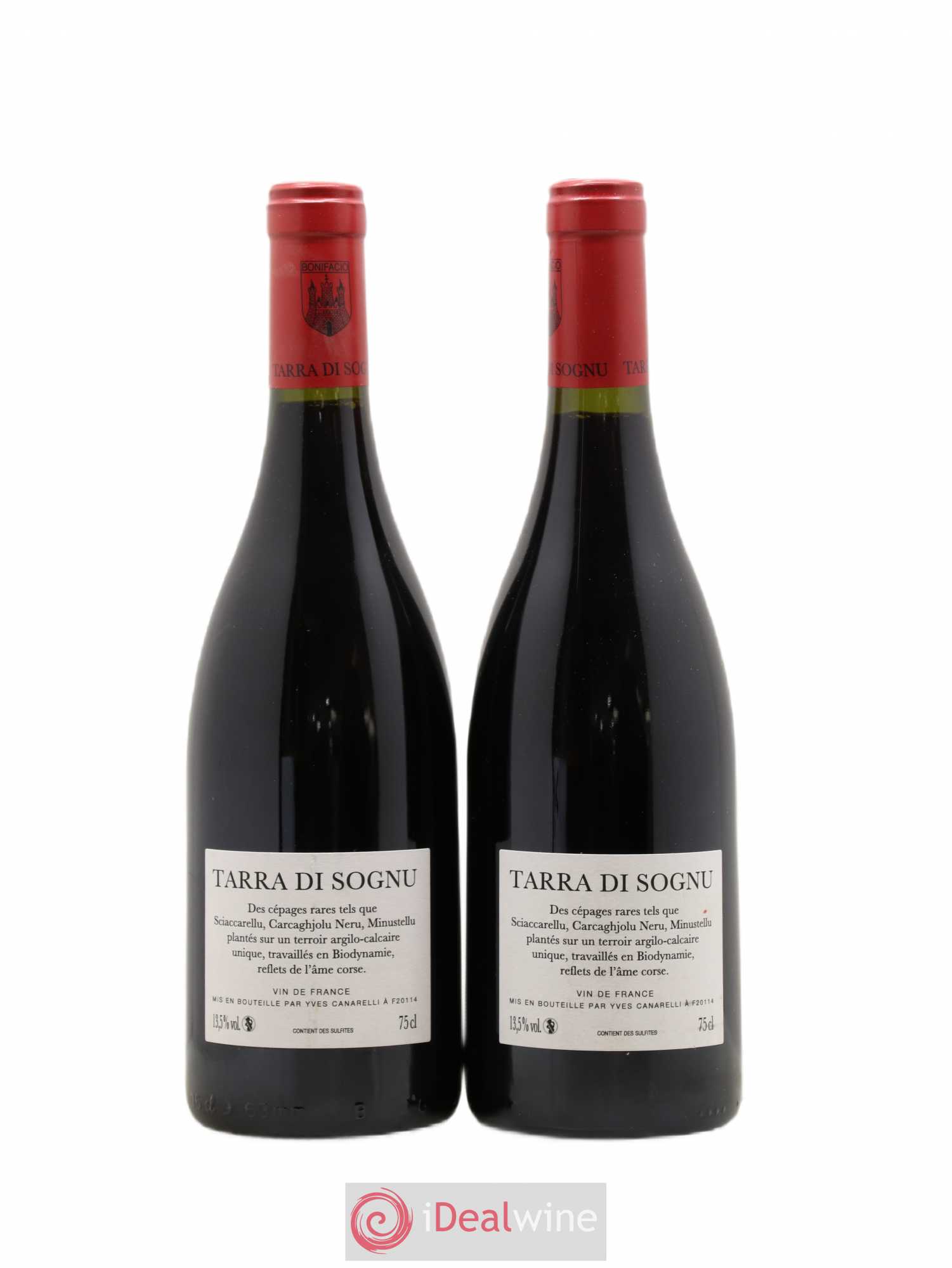 Vin de France Tarra di Sognu Clos Canarelli 2016 - Lot de 2 bouteilles - 1