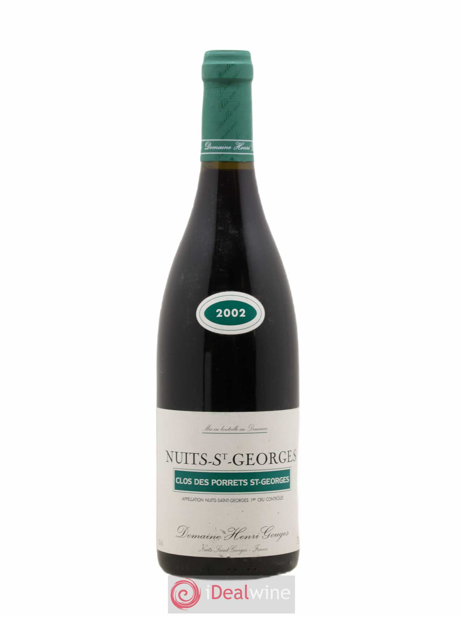 Nuits-Saint-Georges 1er Cru Clos des Porrets St Georges Henri Gouges 2002 - Posten von 1 Flasche - 0