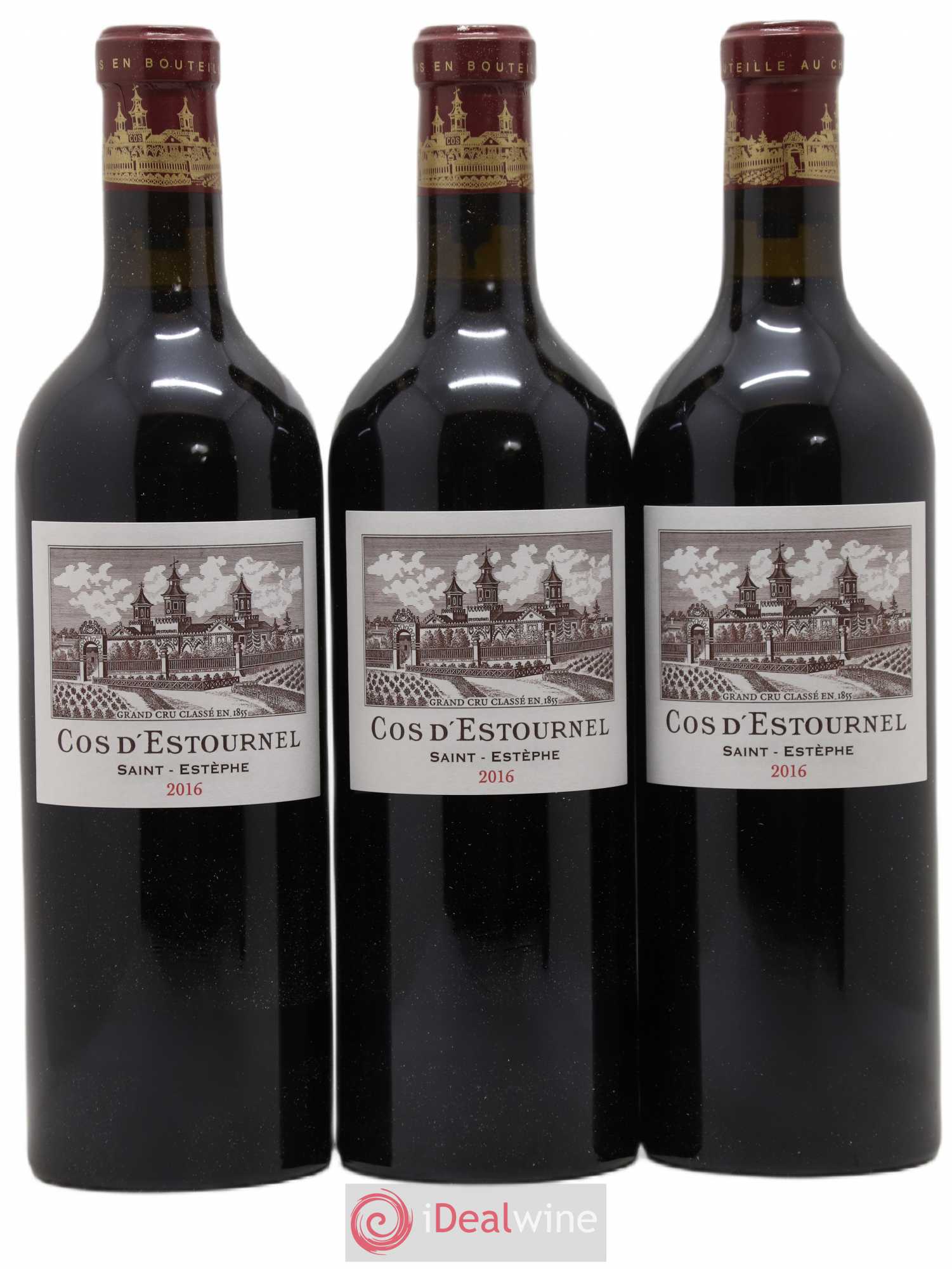 Cos d'Estournel 2ème Grand Cru Classé 2016 - Lot de 3 bouteilles - 0
