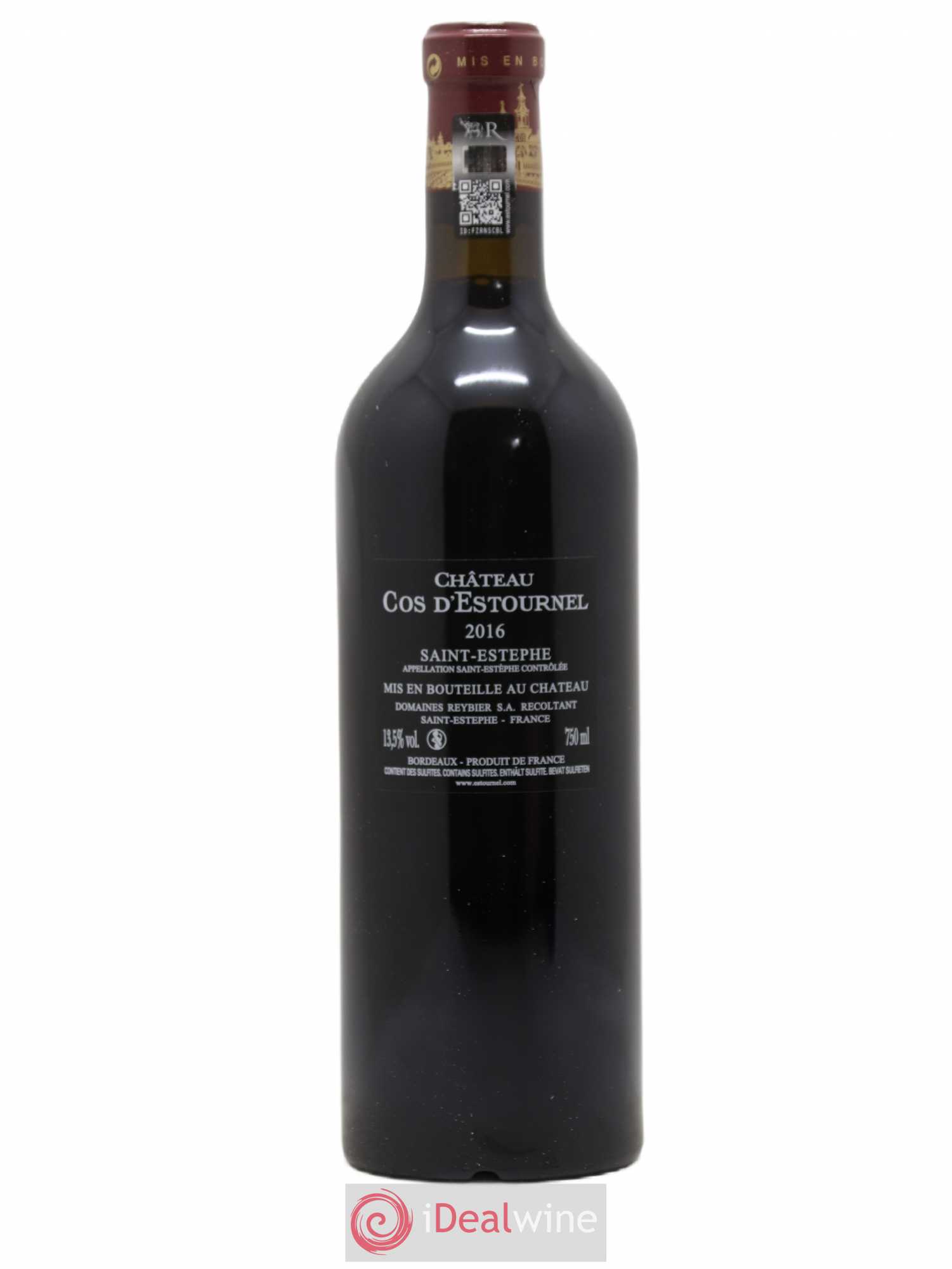 Cos d'Estournel 2ème Grand Cru Classé 2016 - Lot de 1 bouteille - 1