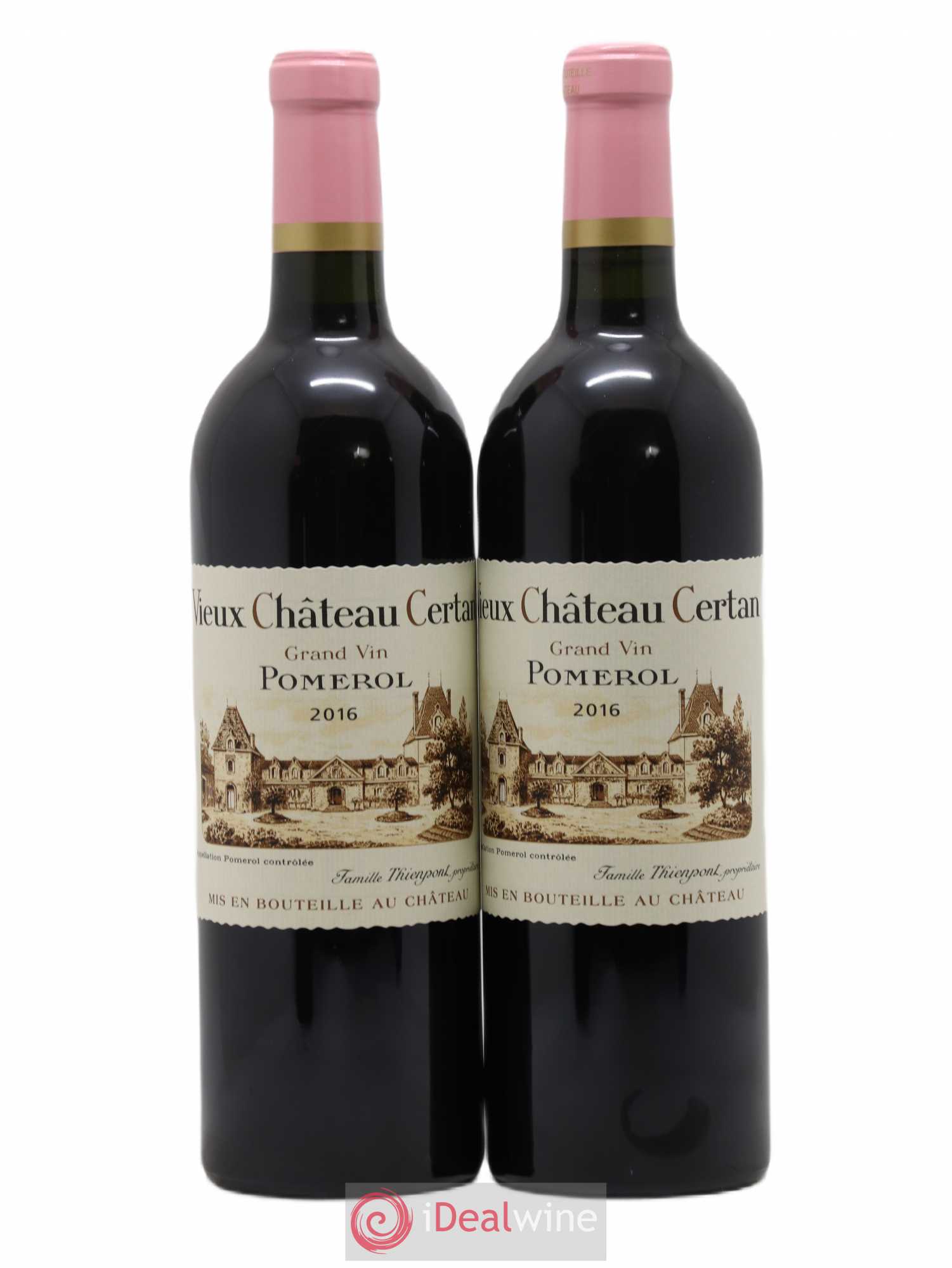 Vieux Château Certan 2016 - Lot de 2 bouteilles - 0