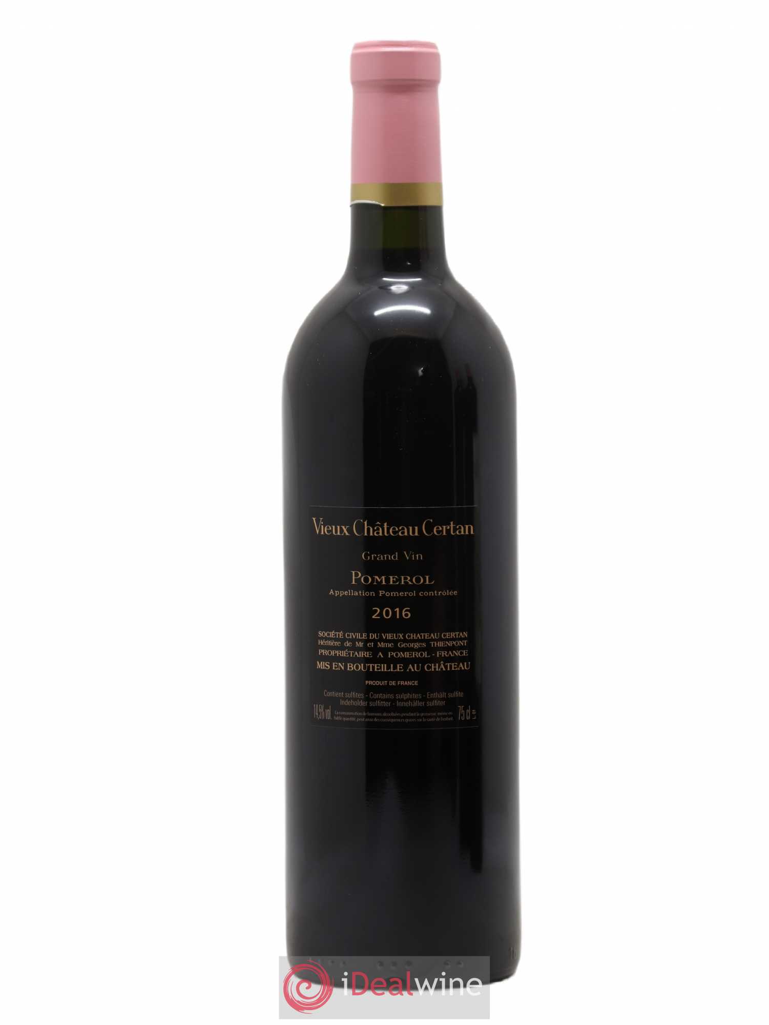Vieux Château Certan 2016 - Lot de 1 bouteille - 1
