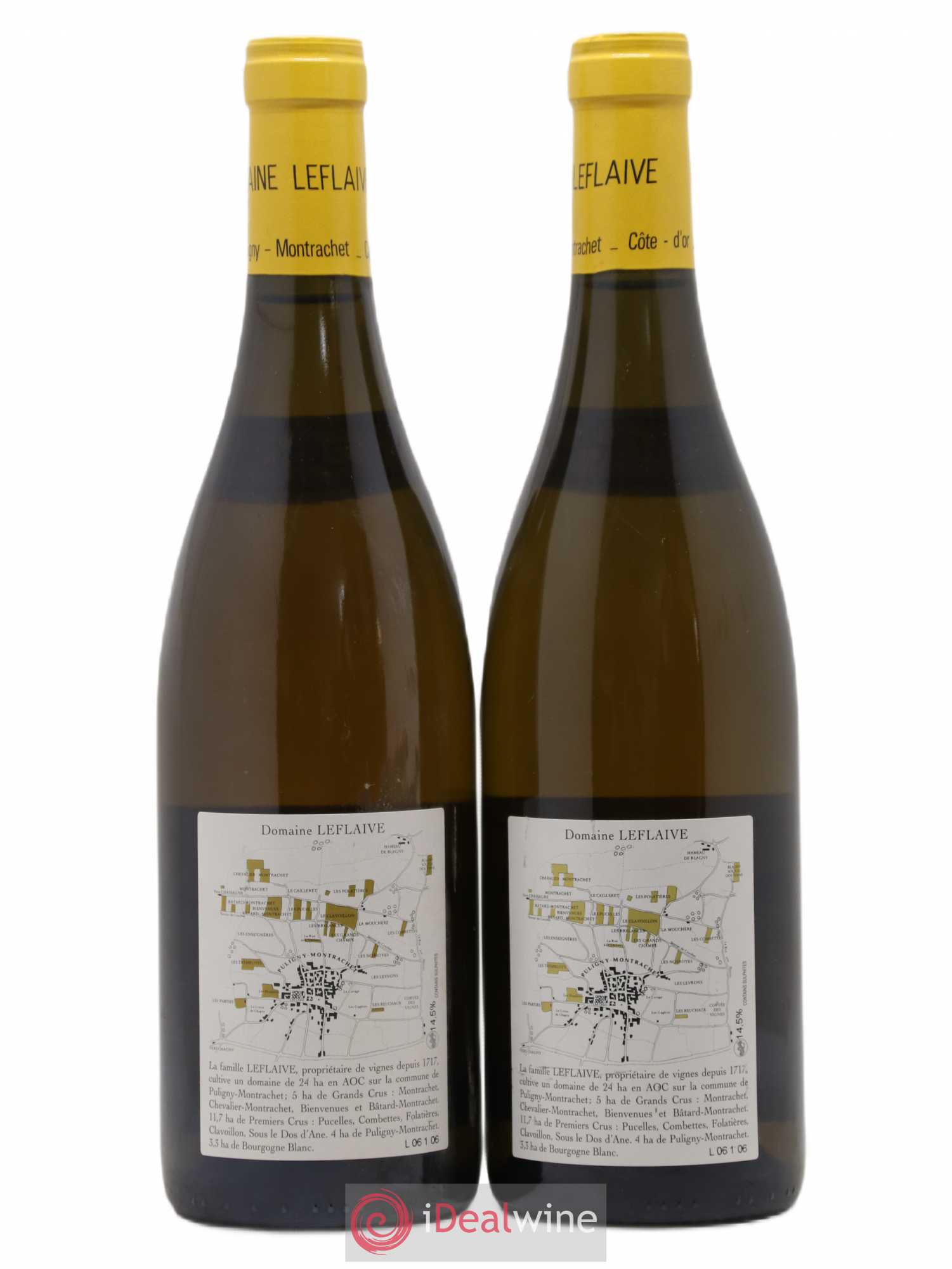 Puligny-Montrachet 1er Cru Les Pucelles Leflaive (Domaine) 2006 - Lot de 2 bouteilles - 1