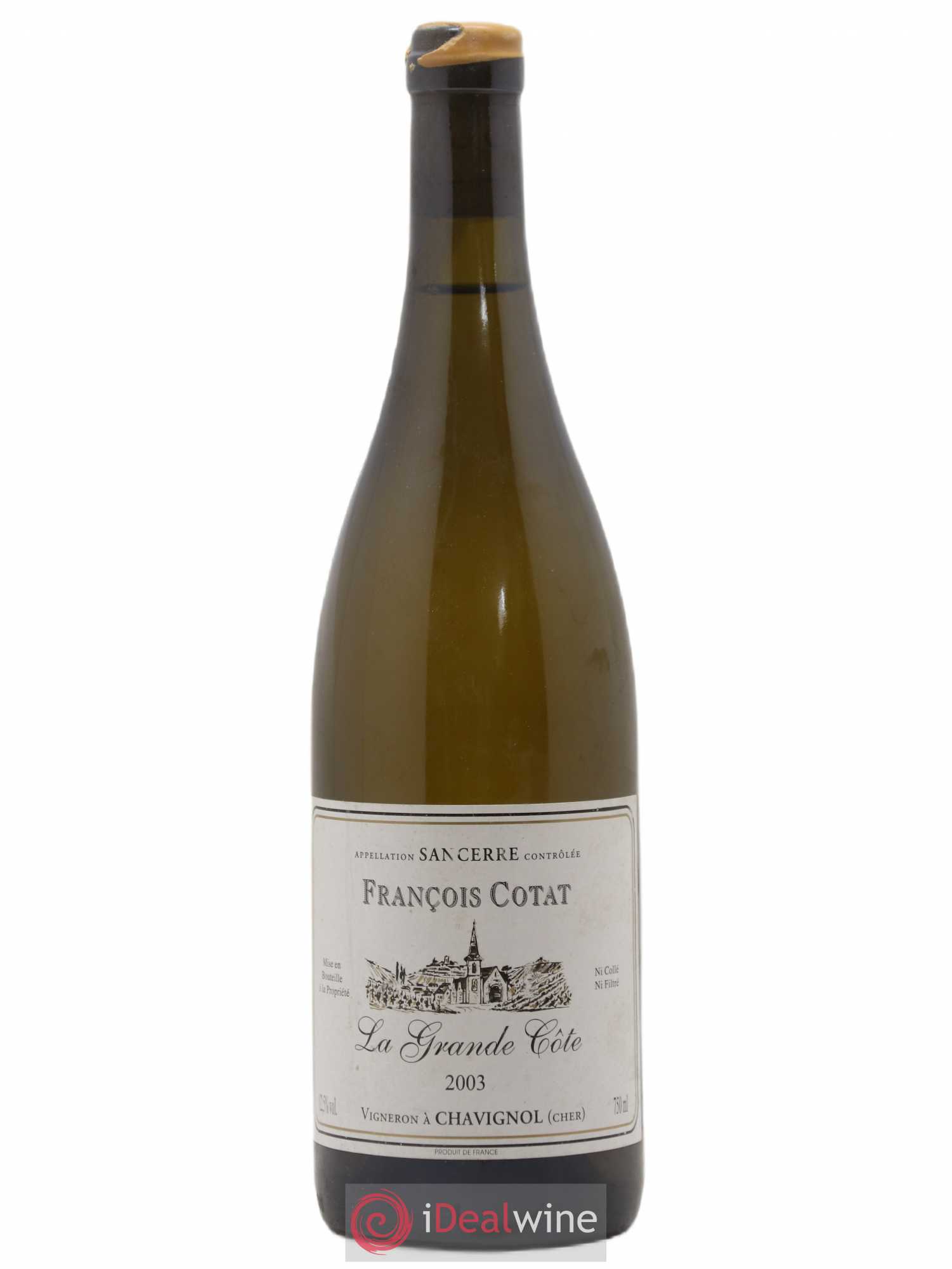 Sancerre La Grande Côte François Cotat 2003 - Lot de 1 bouteille - 0