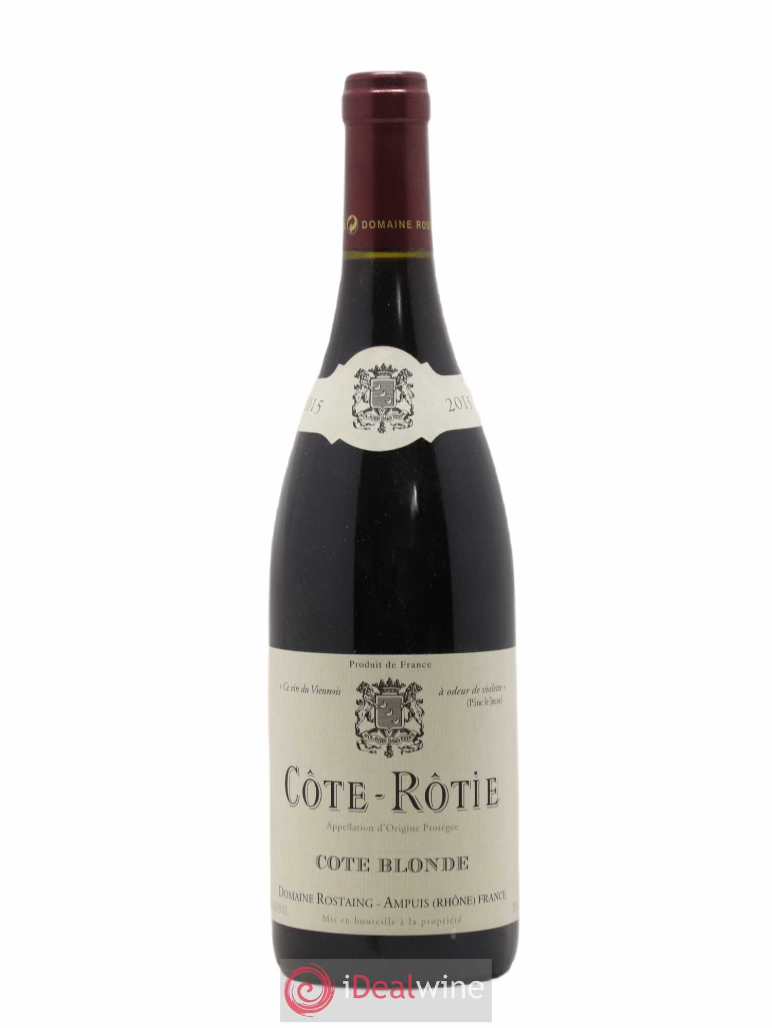 Côte-Rôtie Côte Blonde René Rostaing 2015 - Posten von 1 Flasche - 0