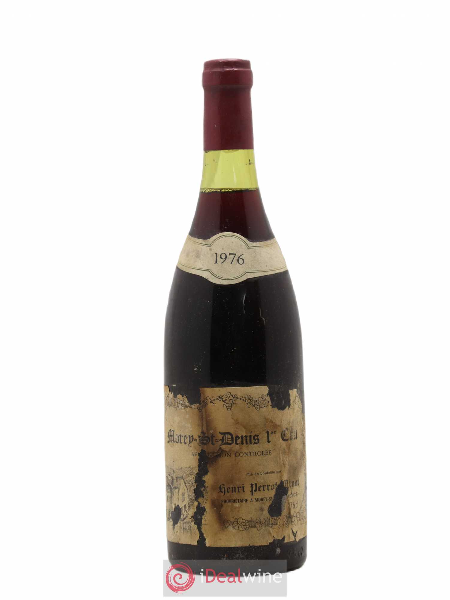 Morey-Saint-Denis 1er Cru Henri Perrot Minot 1976 - Lot de 1 bouteille - 0
