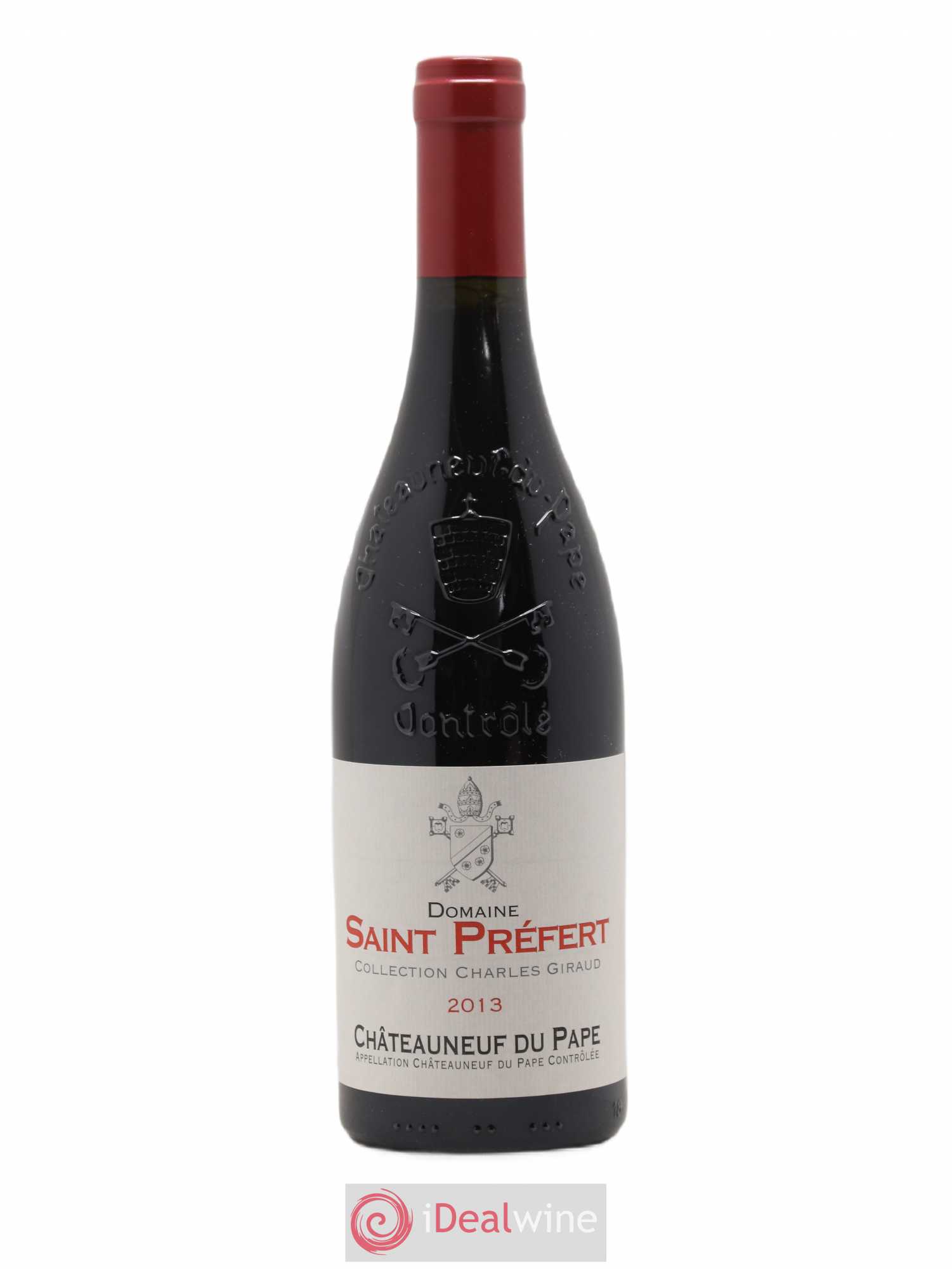 Châteauneuf-du-Pape Collection Charles Giraud Domaine Saint-Préfert 2013 - Lot de 1 bouteille - 0