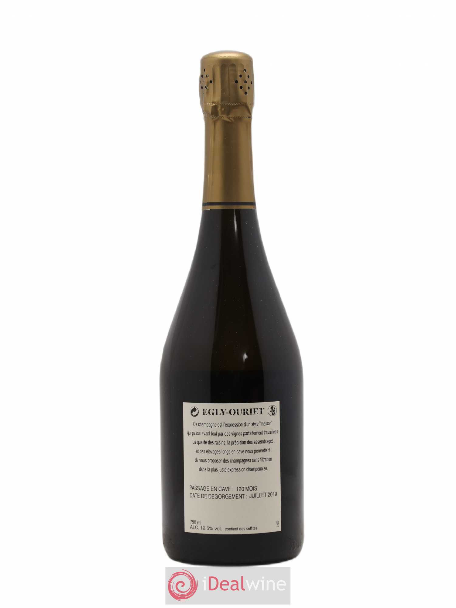 Ambonnay Vieilles Vignes Brut Millésimé Egly-Ouriet 2008 - Lot de 1 bouteille - 1