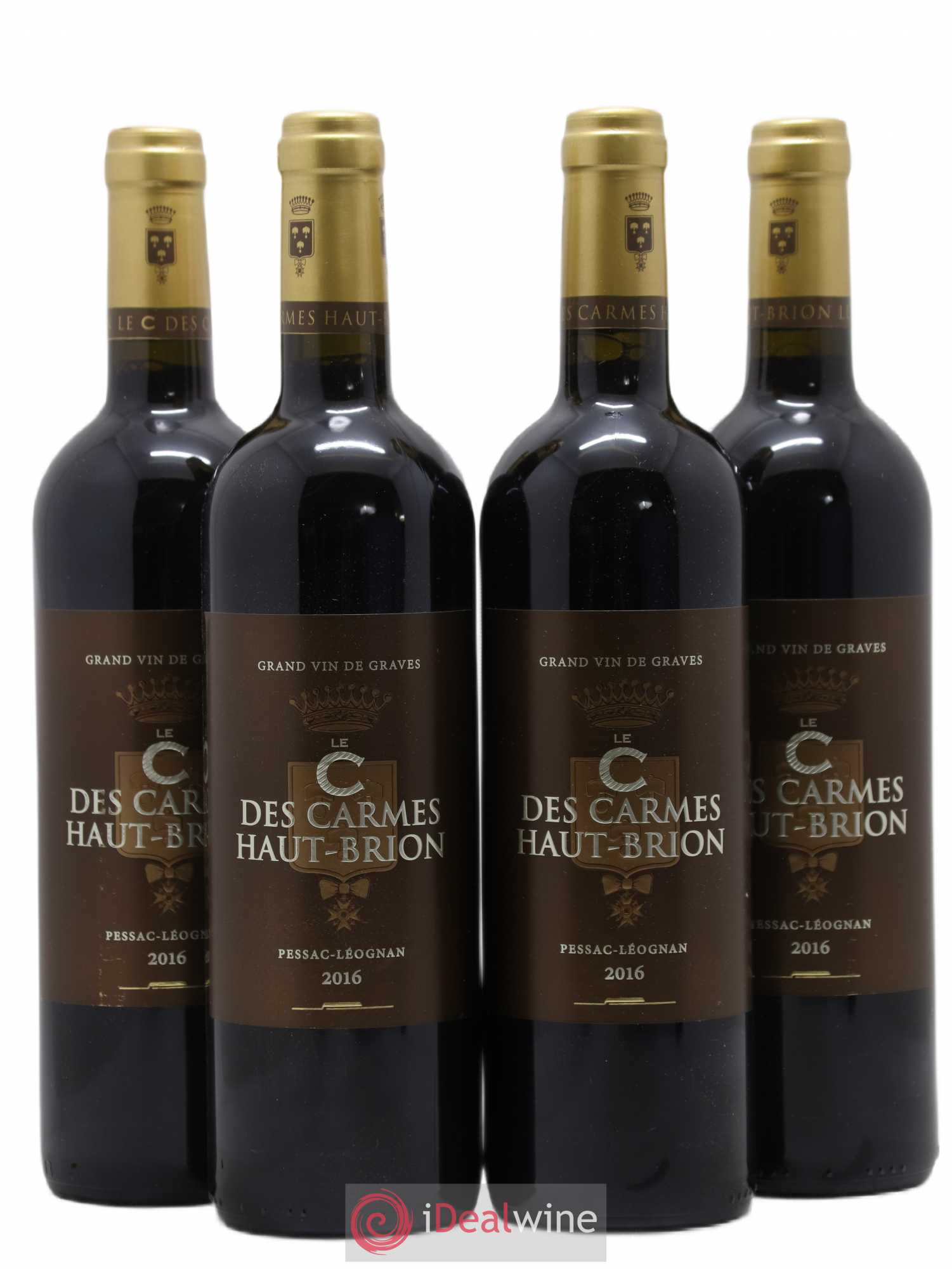 C des Carmes Haut-Brion Second Vin 2016 - Lot de 4 bouteilles - 0