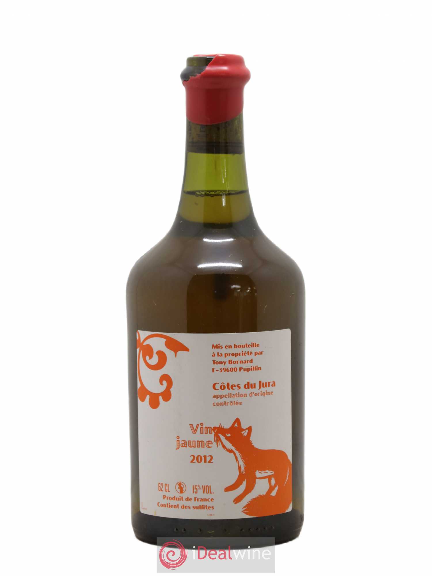 Côtes du Jura Vin Jaune Domaine Bornard 2012 - Posten von 1 Flasche - 0