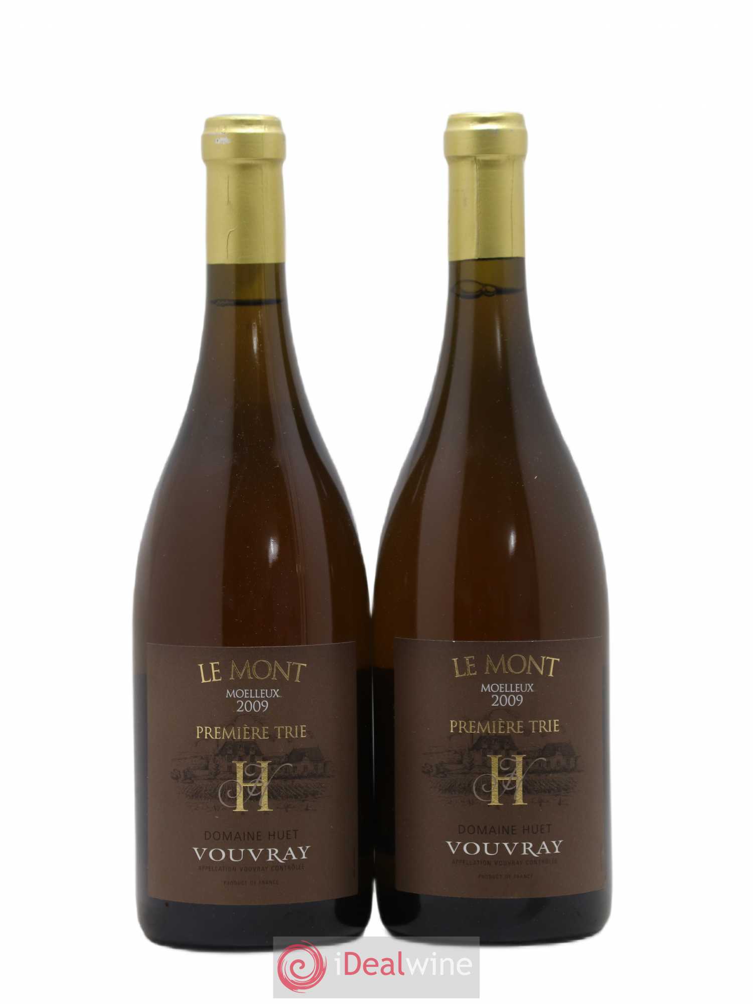 Vouvray Le Mont Moelleux 1ère Trie Domaine Huet 2009 - Lotto di 2 bottiglie - 0
