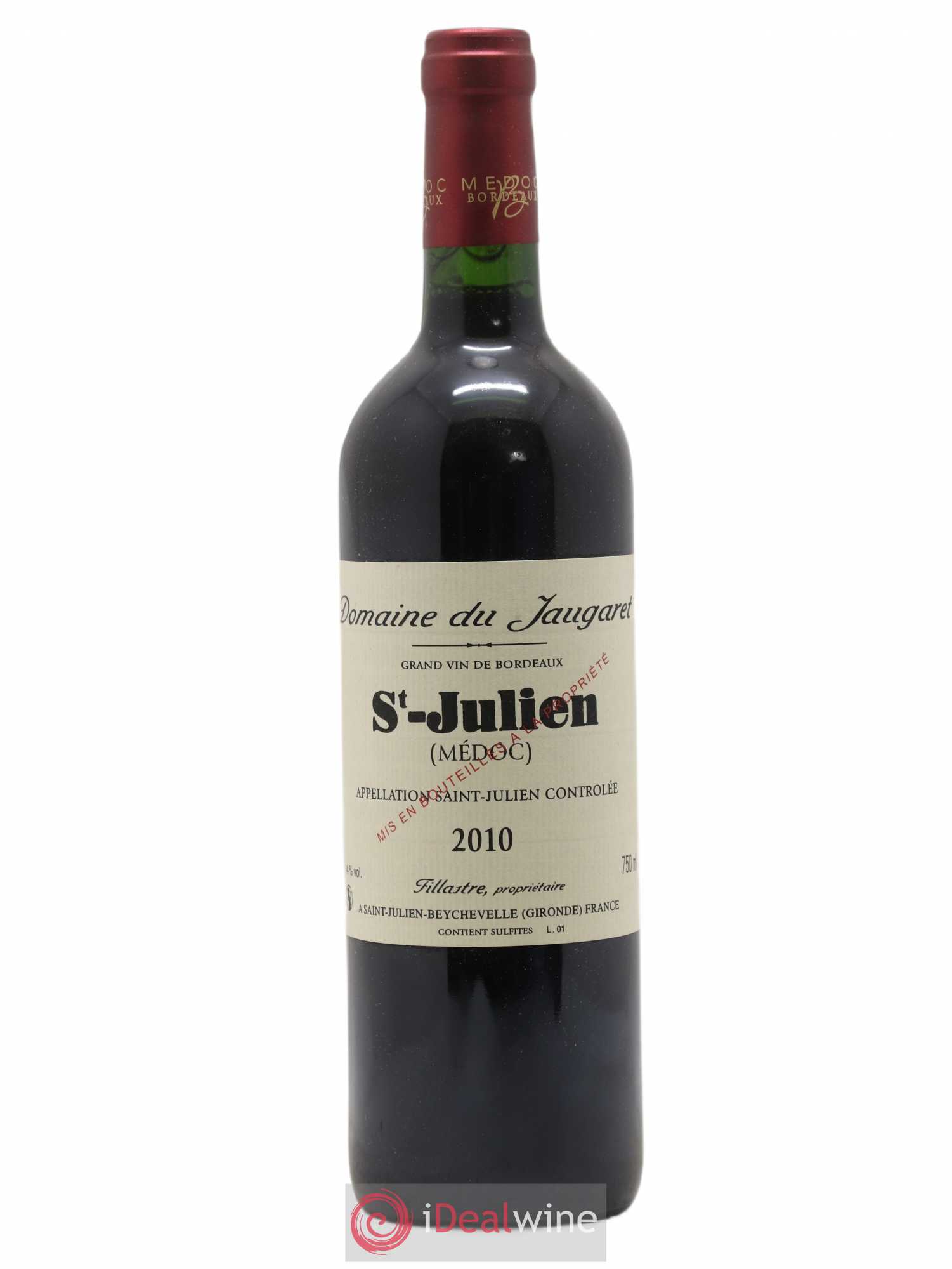 Domaine du Jaugaret 2010 - Lot de 1 bouteille - 0