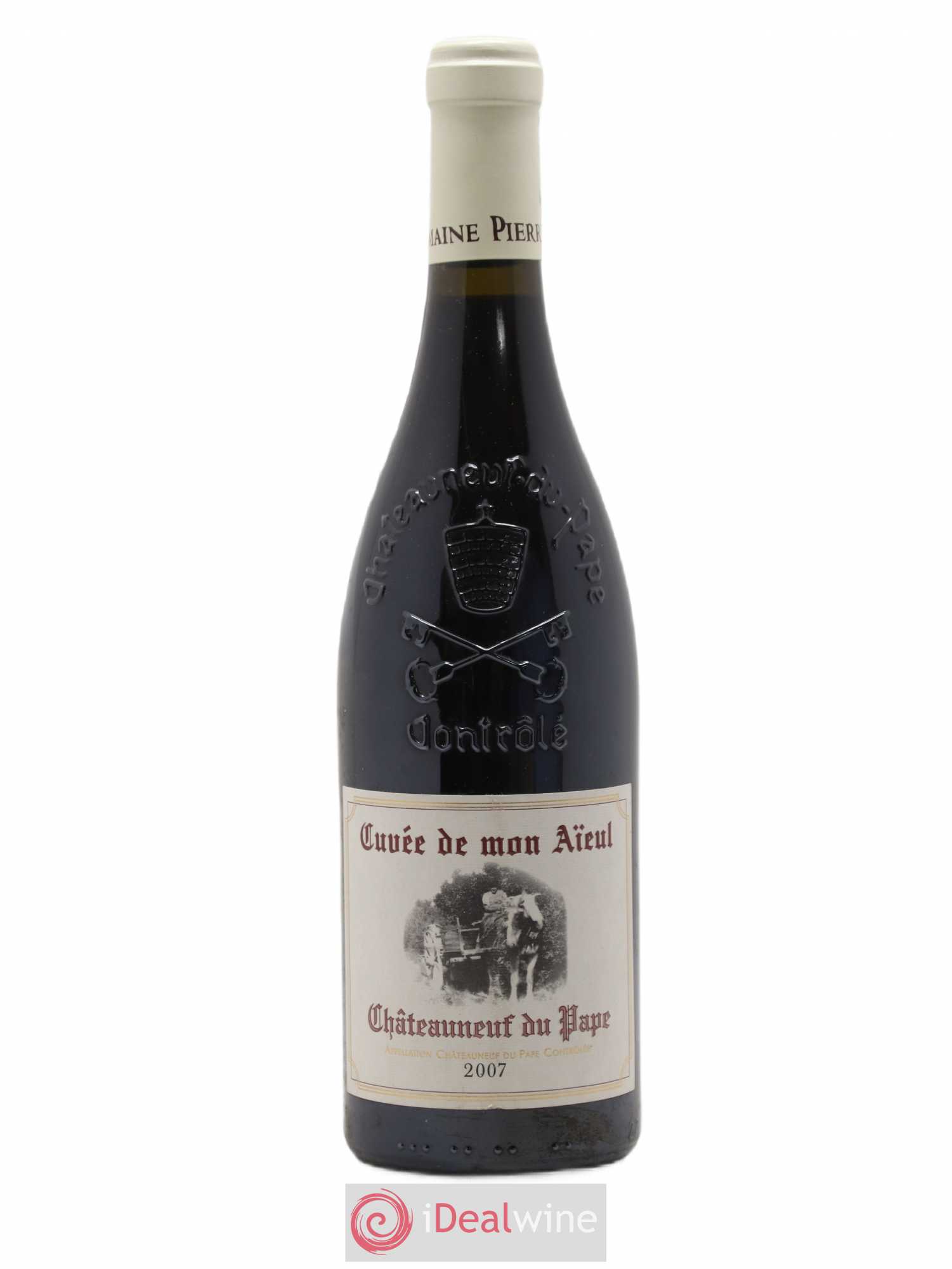 Châteauneuf-du-Pape Cuvée de mon Aïeul Pierre Usseglio & Fils 2007 - Lot de 1 bouteille - 0