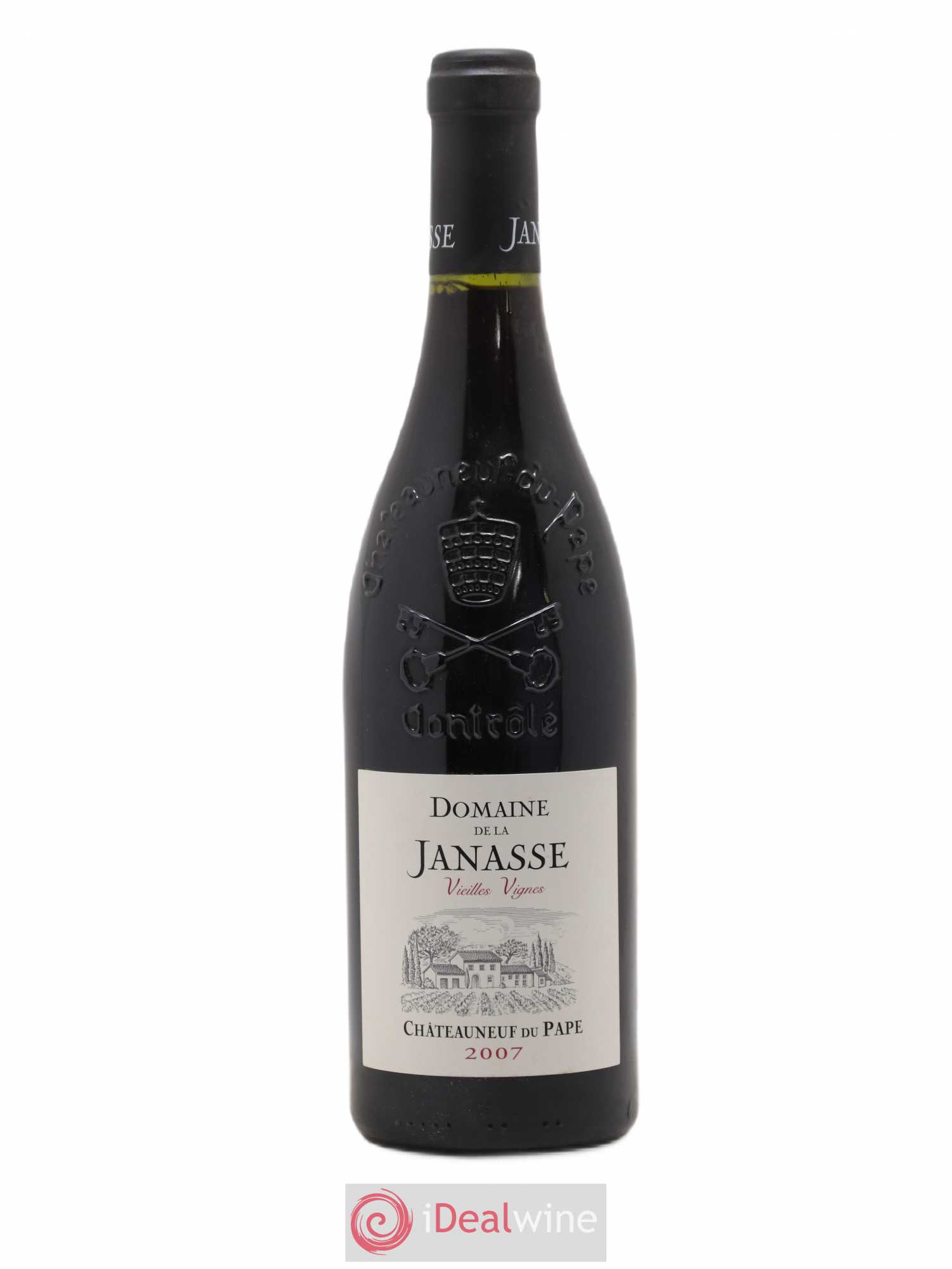 Châteauneuf-du-Pape Cuvée Vieilles Vignes La Janasse (Domaine de) 2007 - Lot de 1 bouteille - 0