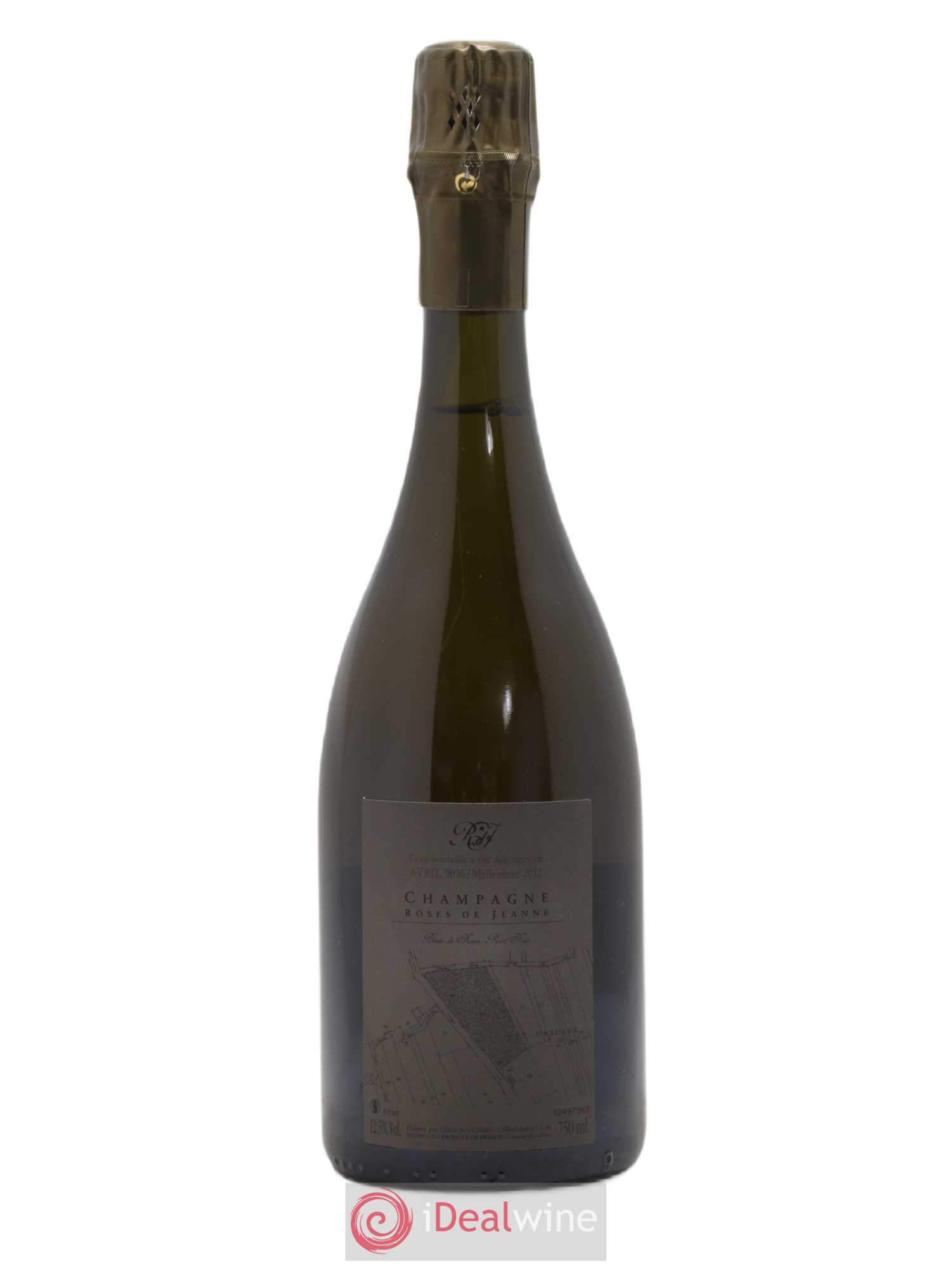 Roses de Jeanne Les Ursules Blanc de Noirs Brut Cédric Bouchard cuvée ? 2012 - Lot de 1 bouteille - 1