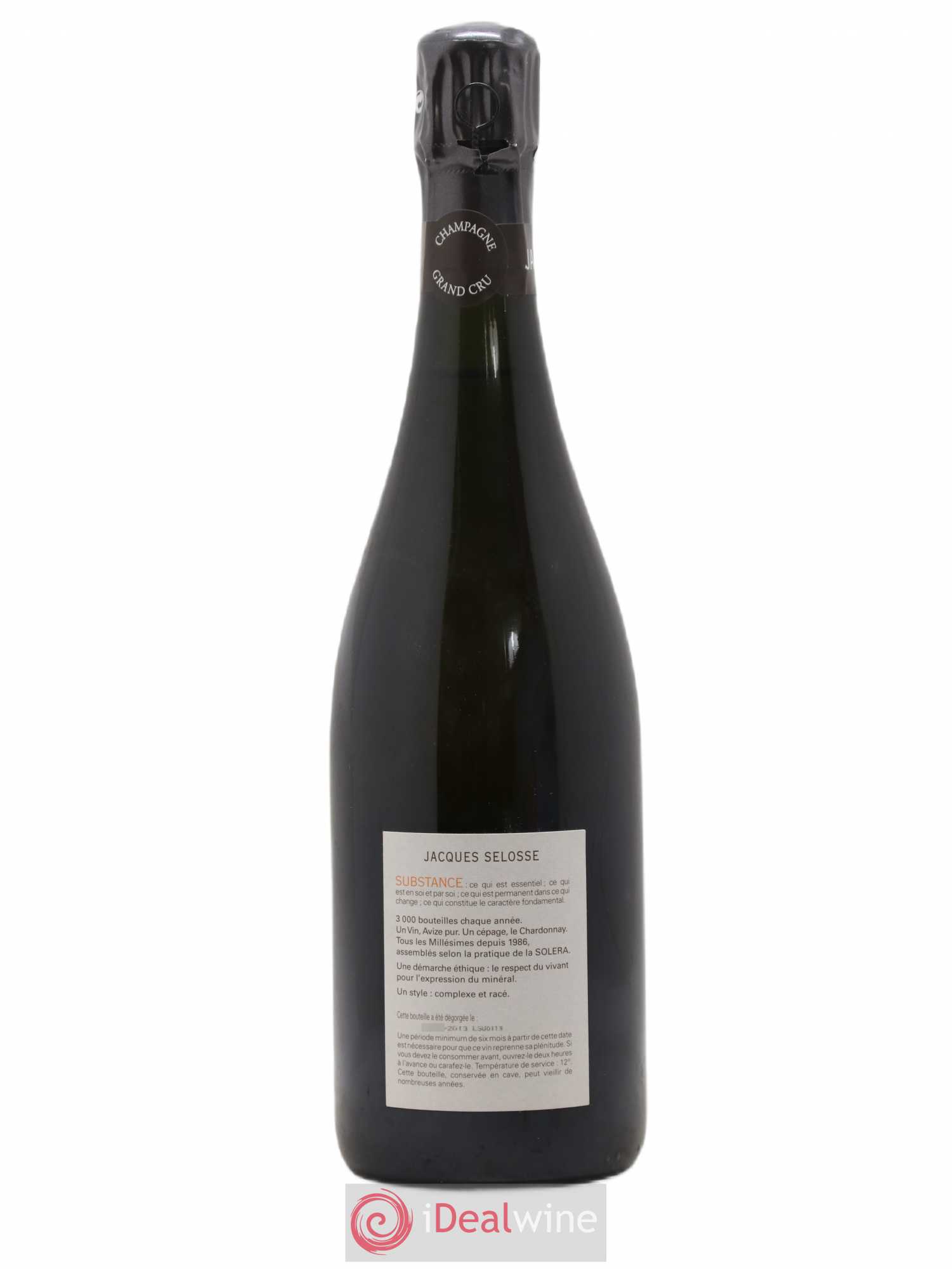 Substance Jacques Selosse - Lot de 1 bouteille - 1