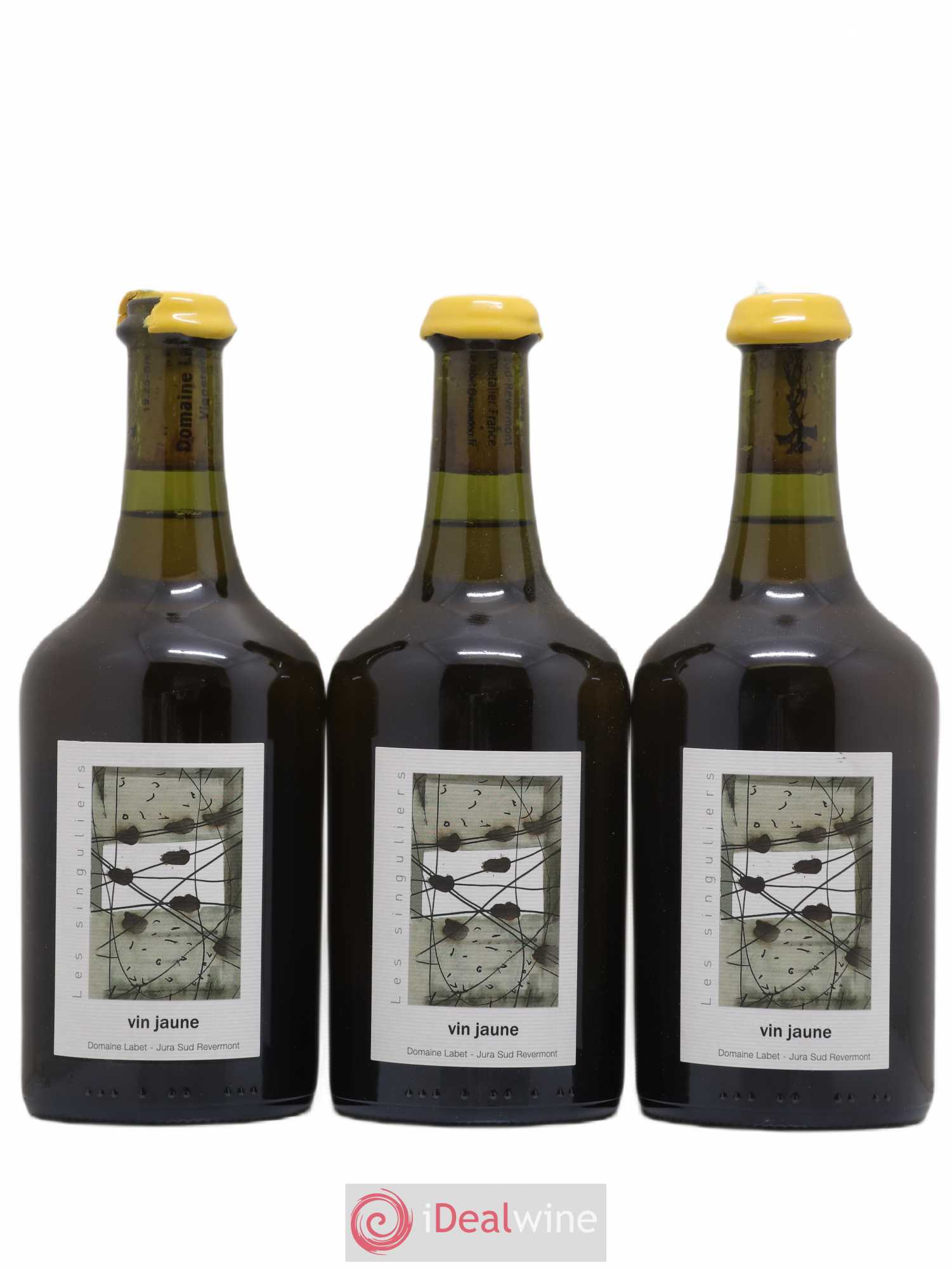 Côtes du Jura Vin Jaune Romain - Julien - Charline Labet 2011 - Lot de 3 bouteilles - 0