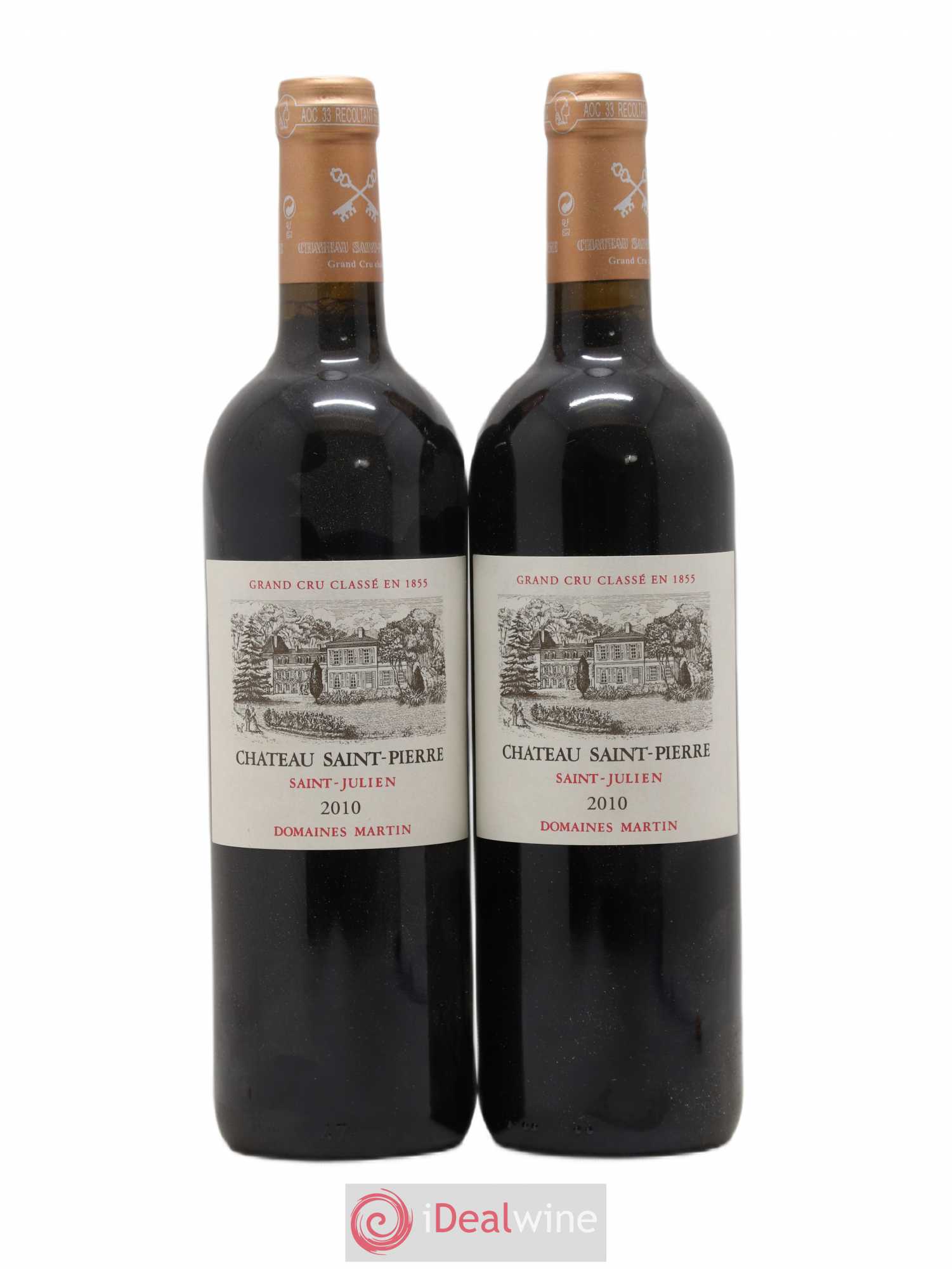 Château Saint-Pierre 2010 - Lot de 2 bouteilles - 0