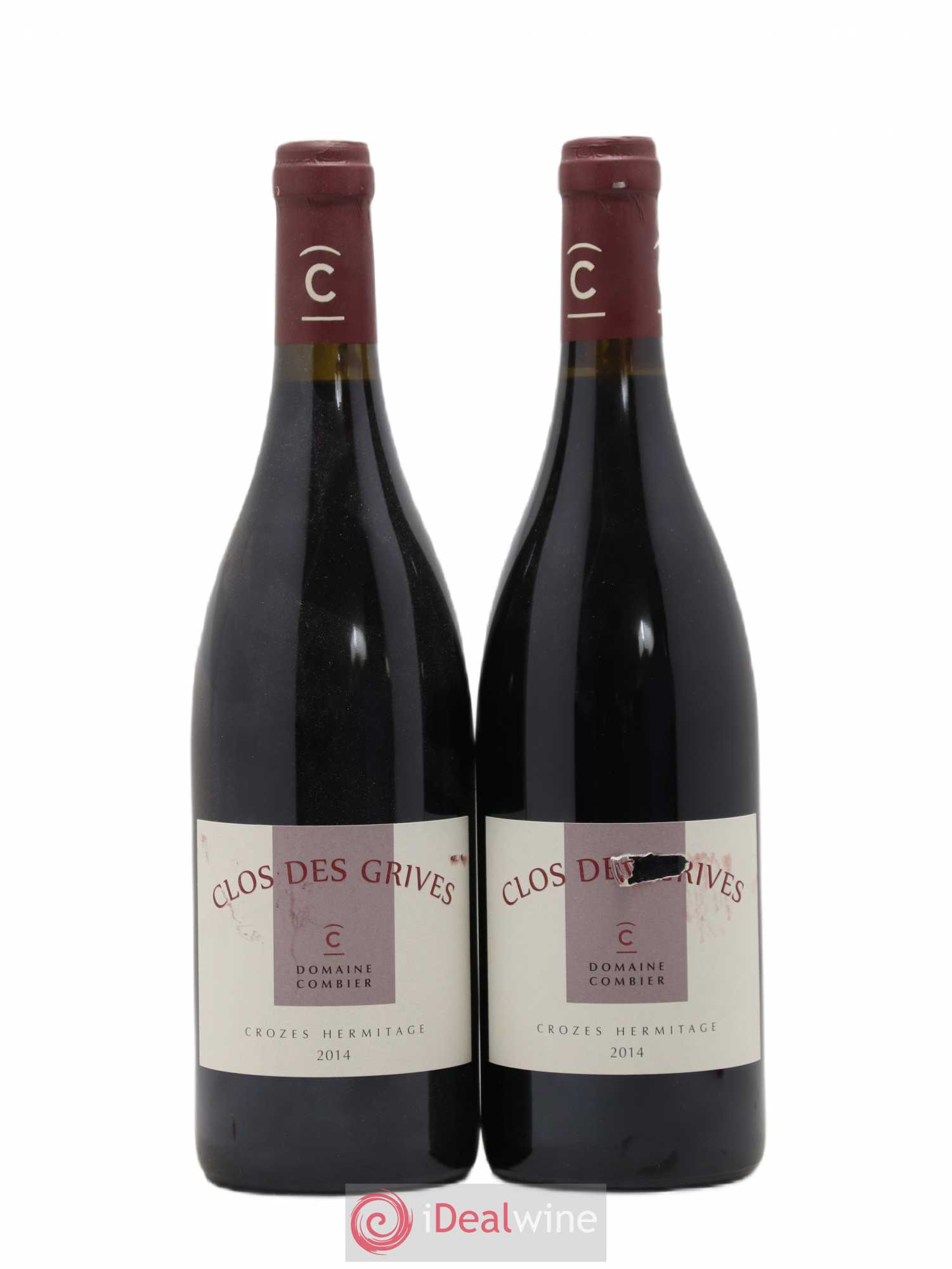 Crozes-Hermitage Clos des Grives Combier 2014 - Lot de 2 bouteilles - 0