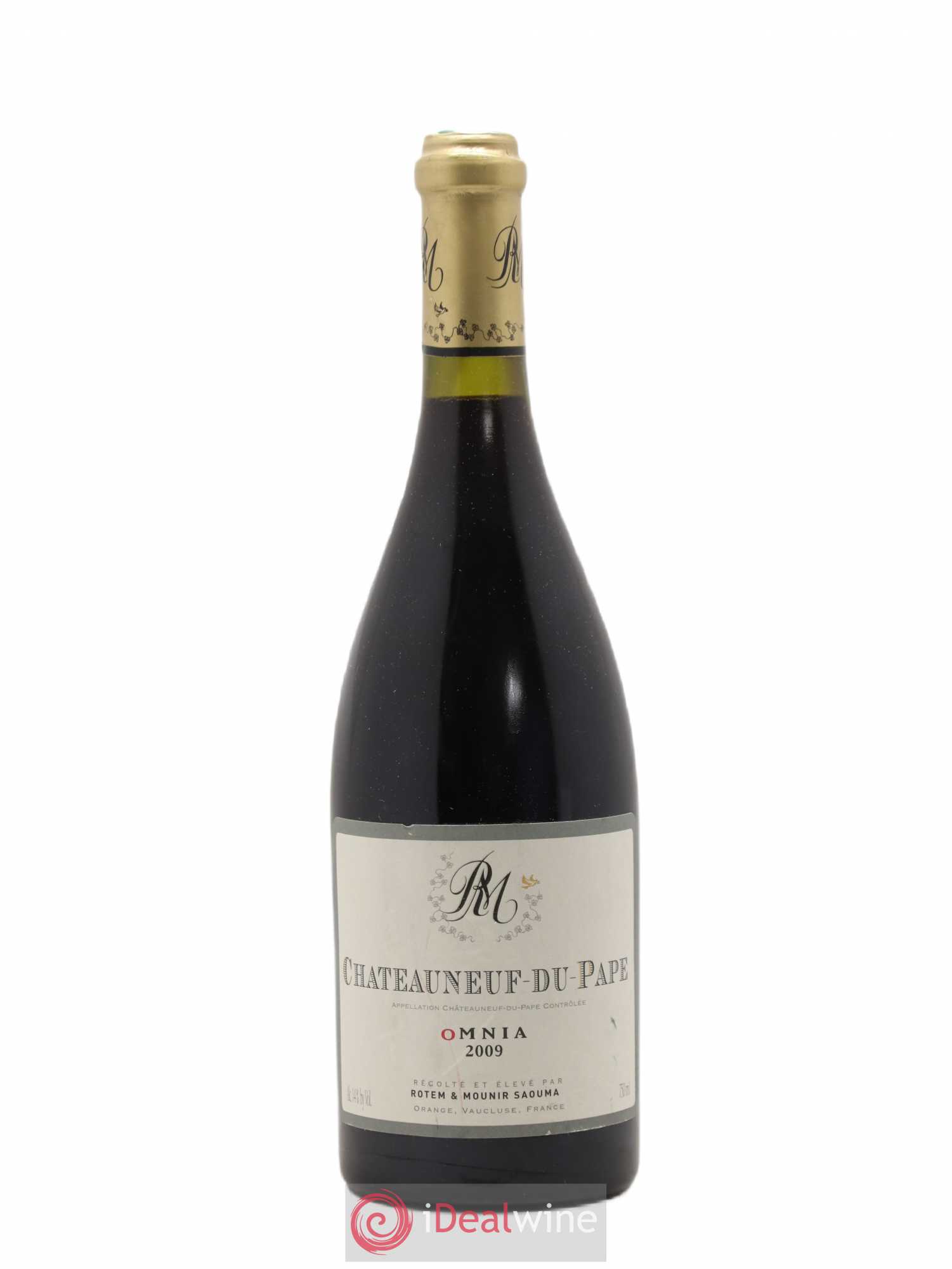 Châteauneuf-du-Pape Omnia Rotem et Mounir Saouma 2009 - Lot de 1 bouteille - 0