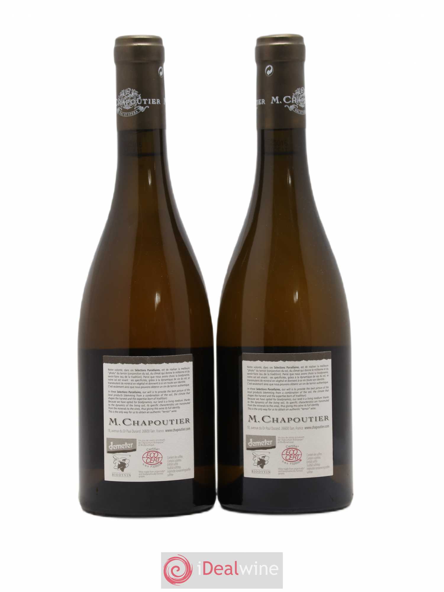 Hermitage Ermitage de l'Orée Chapoutier 2005 - Lot de 2 bouteilles - 1