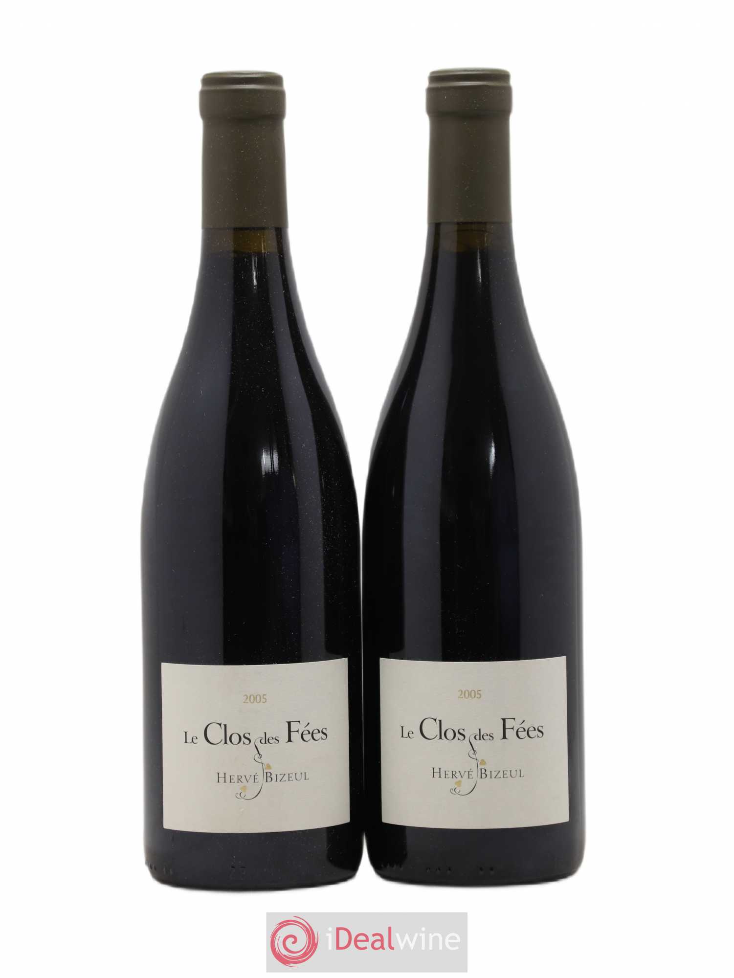 Côtes du Roussillon Villages Clos des Fées Hervé Bizeul 2005 - Lot de 2 bouteilles - 0
