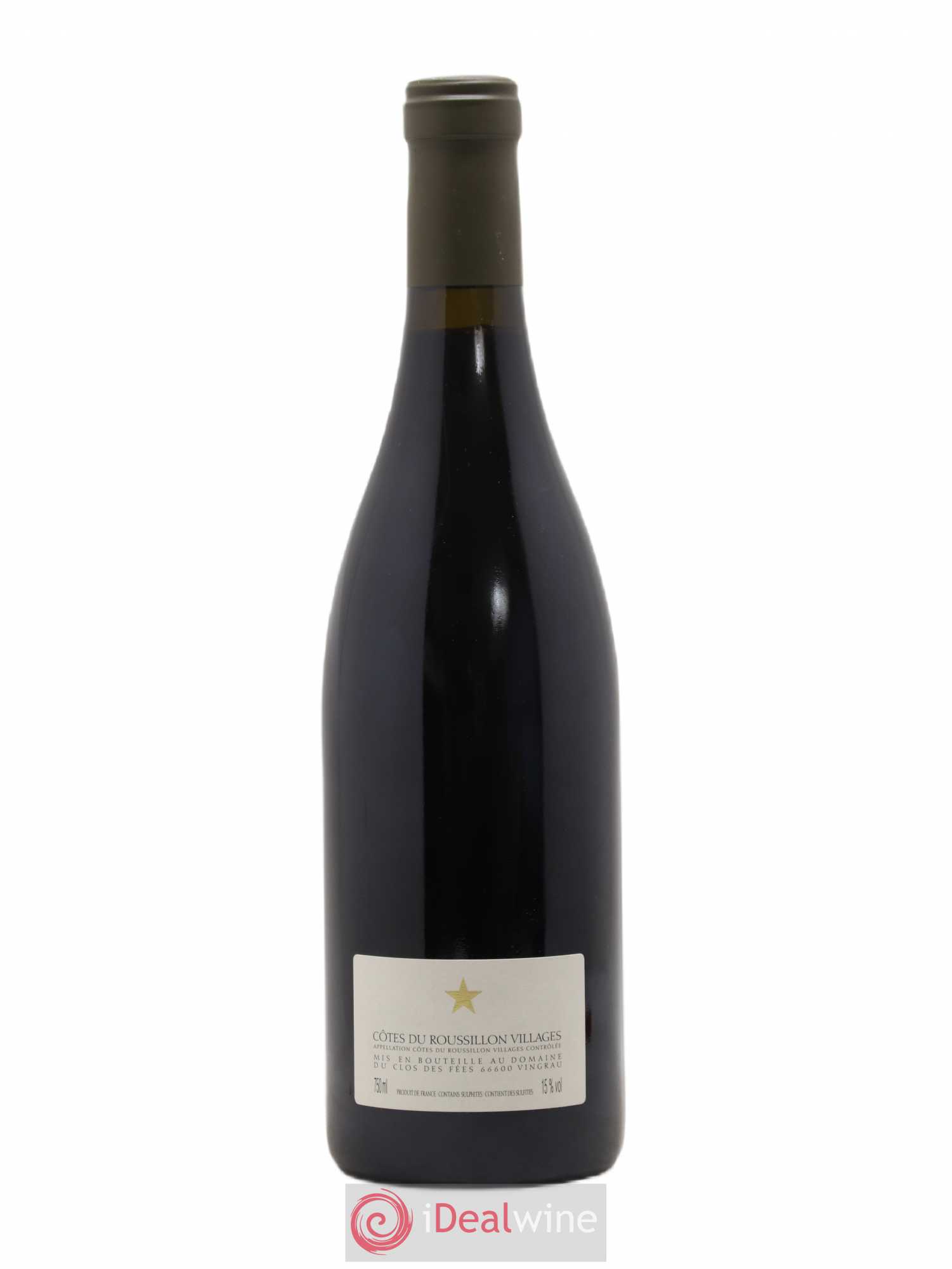Côtes du Roussillon Villages Clos des Fées Hervé Bizeul 2005 - Lot de 1 bouteille - 1