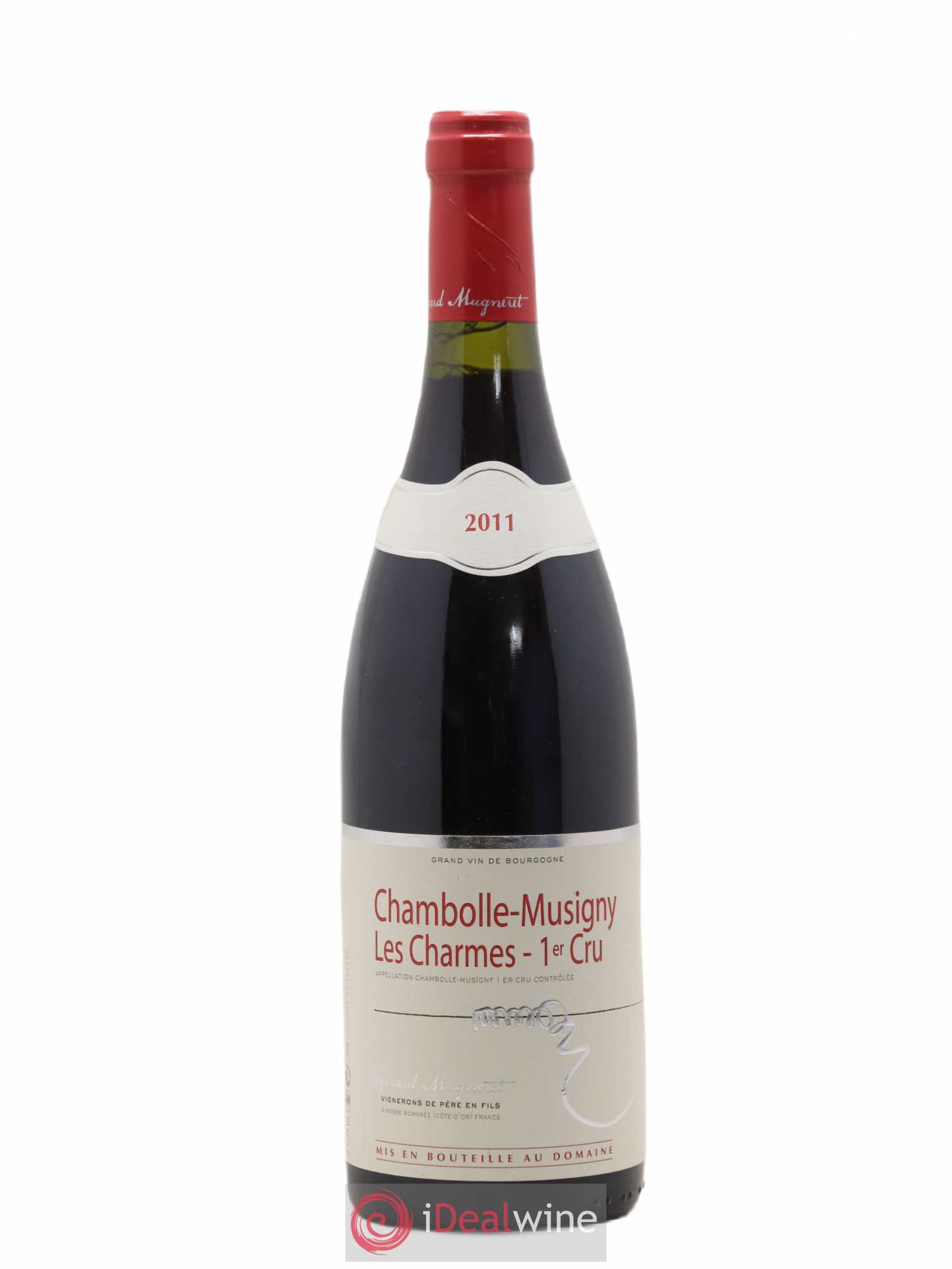 Chambolle-Musigny 1er Cru Les Charmes Gérard Mugneret 2011 - Lot de 1 bouteille - 0