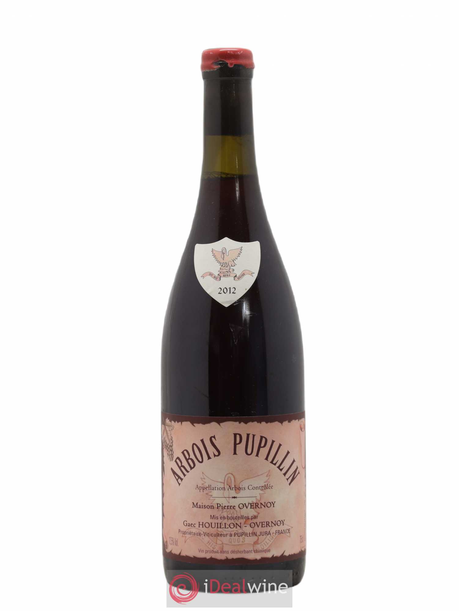 Arbois-Pupillin Poulsard (cire rouge) Overnoy-Houillon (Domaine) 2012 - Lot de 1 bouteille - 0