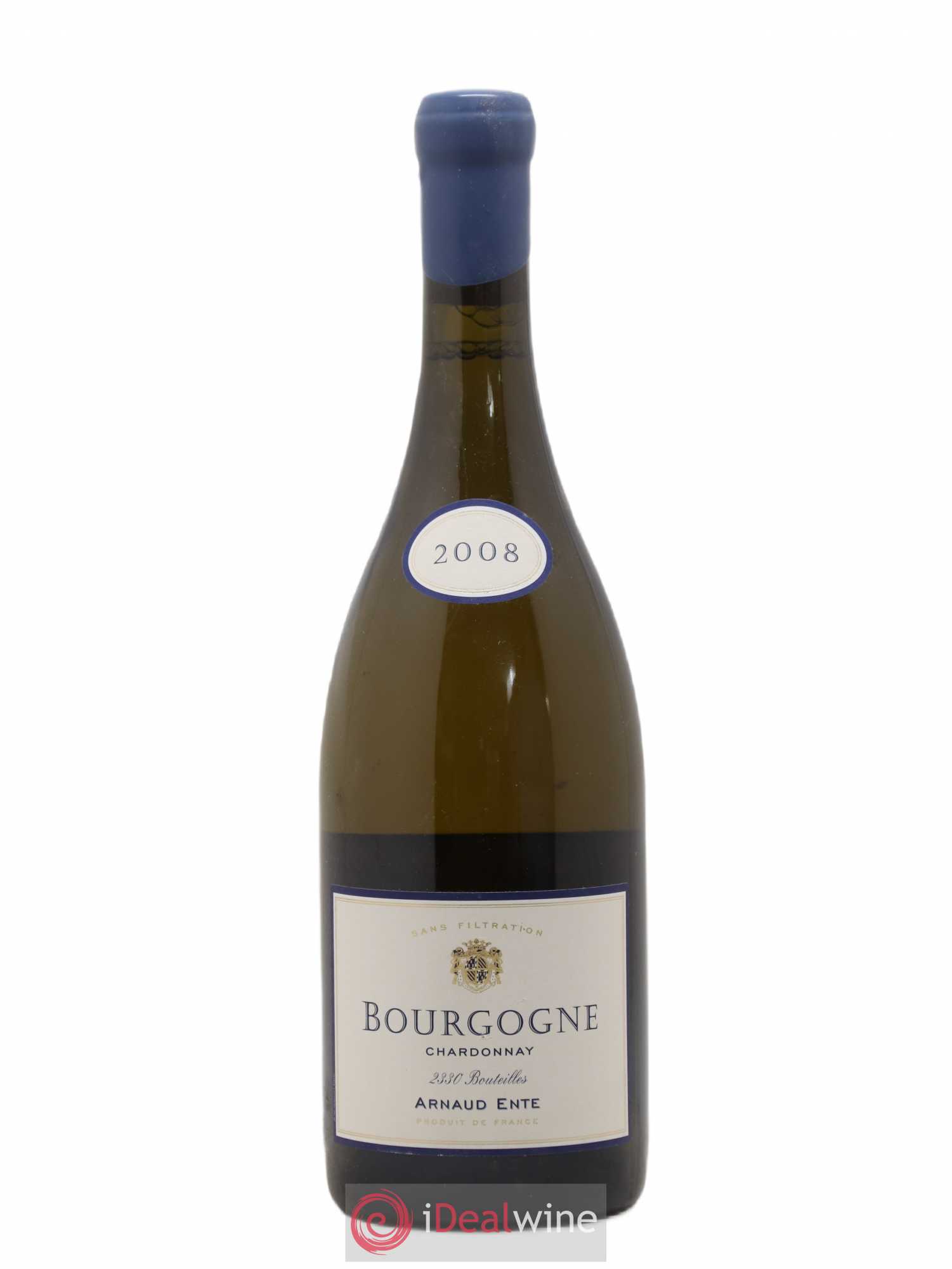 Bourgogne Chardonnay Arnaud Ente 2008 - Lot de 1 bouteille - 0