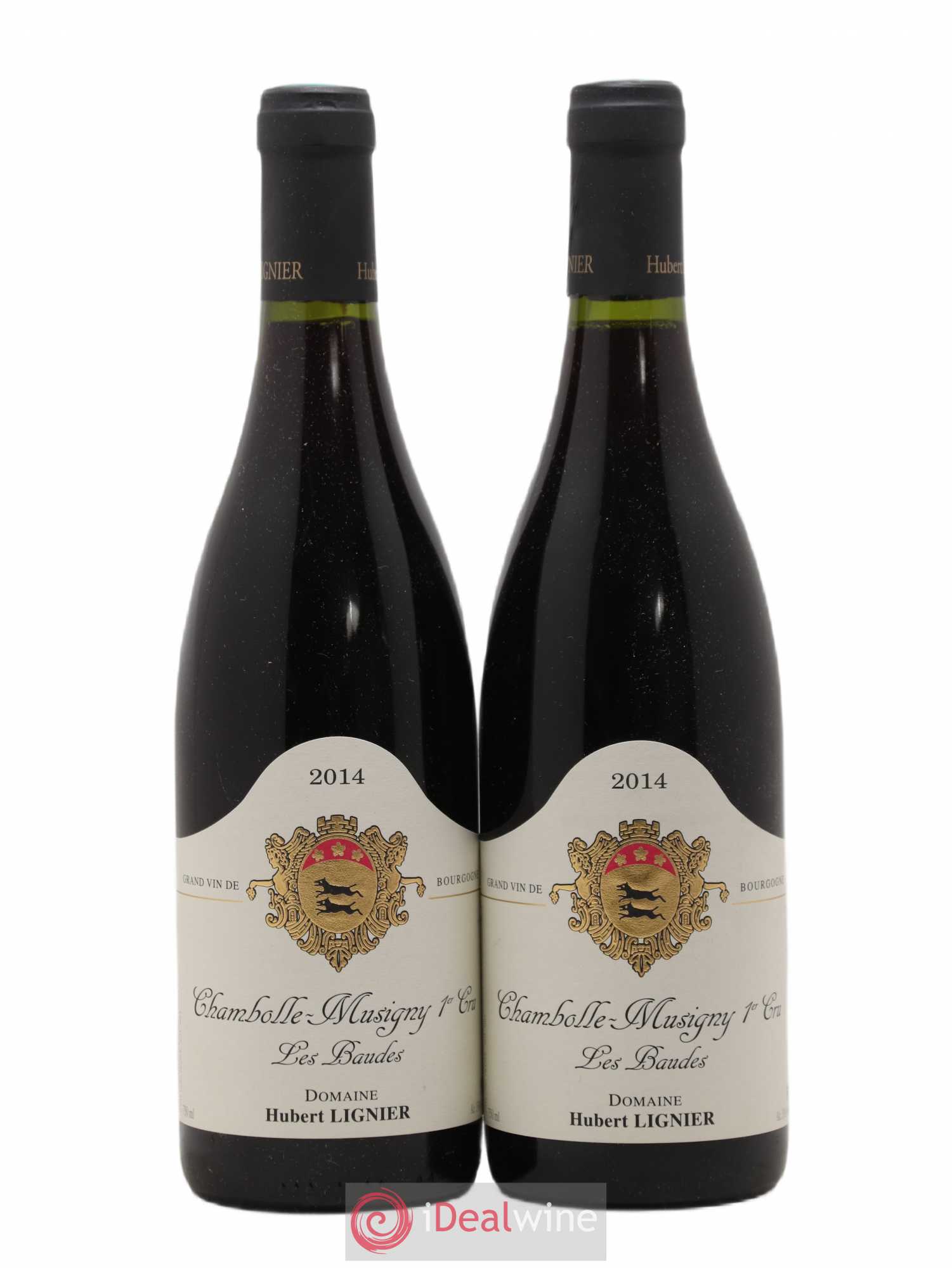 Chambolle-Musigny 1er Cru Les Baudes Hubert Lignier (Domaine) 2014 - Lot de 2 bouteilles - 0