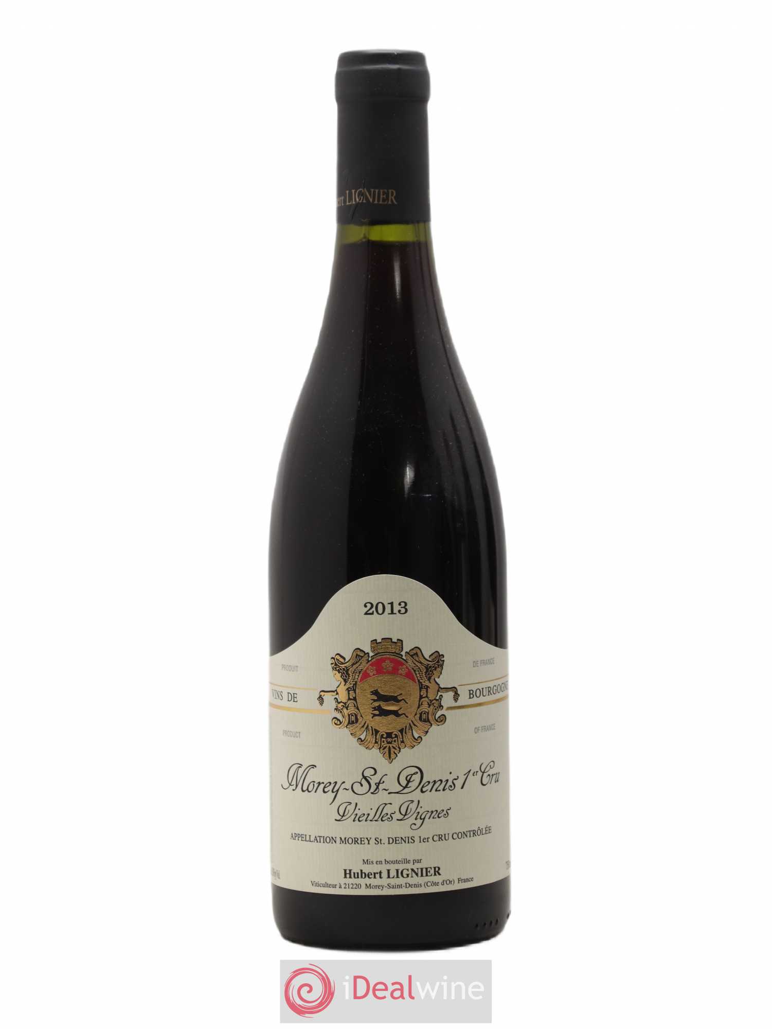 Morey-Saint-Denis 1er Cru Vieilles Vignes Hubert Lignier (Domaine) 2013 - Lot de 1 bouteille - 0