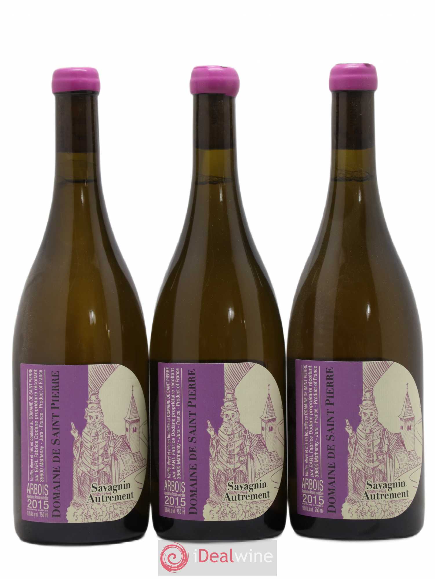 Arbois Savagnin Autrement Saint-Pierre (Domaine) Fabrice Dodane 2015 - Lot de 3 bouteilles - 0