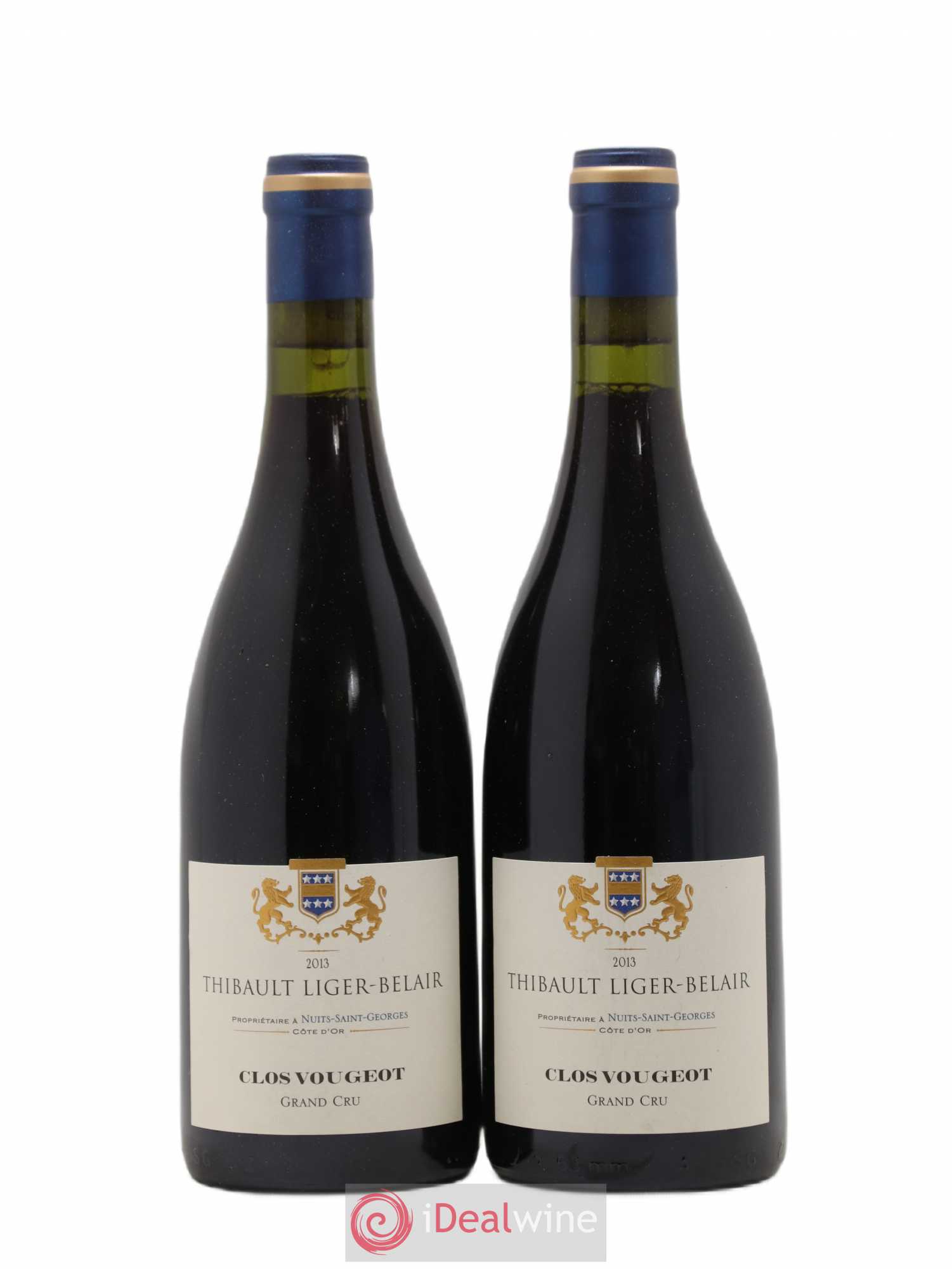 Clos de Vougeot Grand Cru Thibault Liger-Belair 2013 - Lot de 2 bouteilles - 0