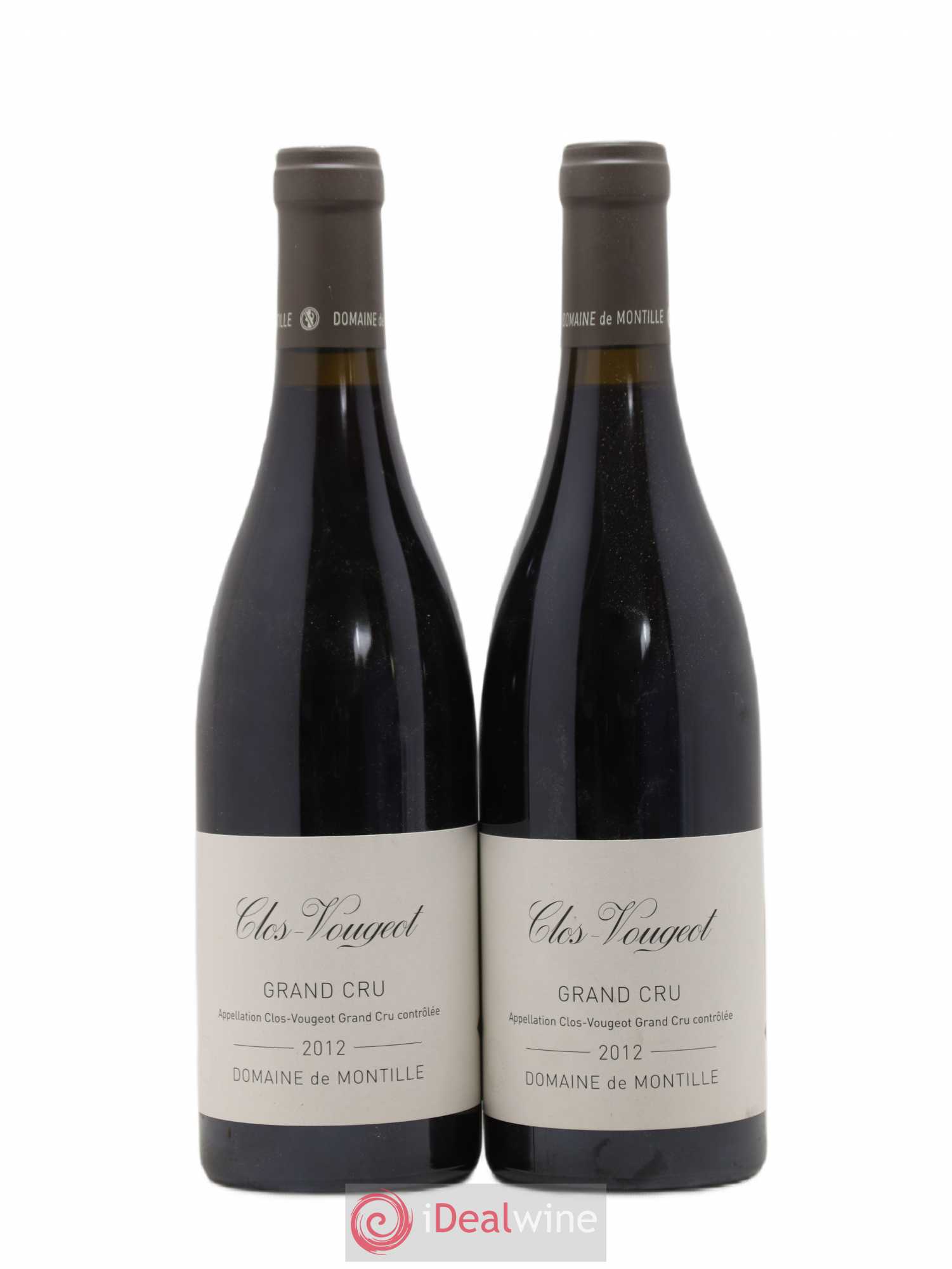 Clos de Vougeot Grand Cru De Montille (Domaine) 2012 - Lot de 2 bouteilles - 0