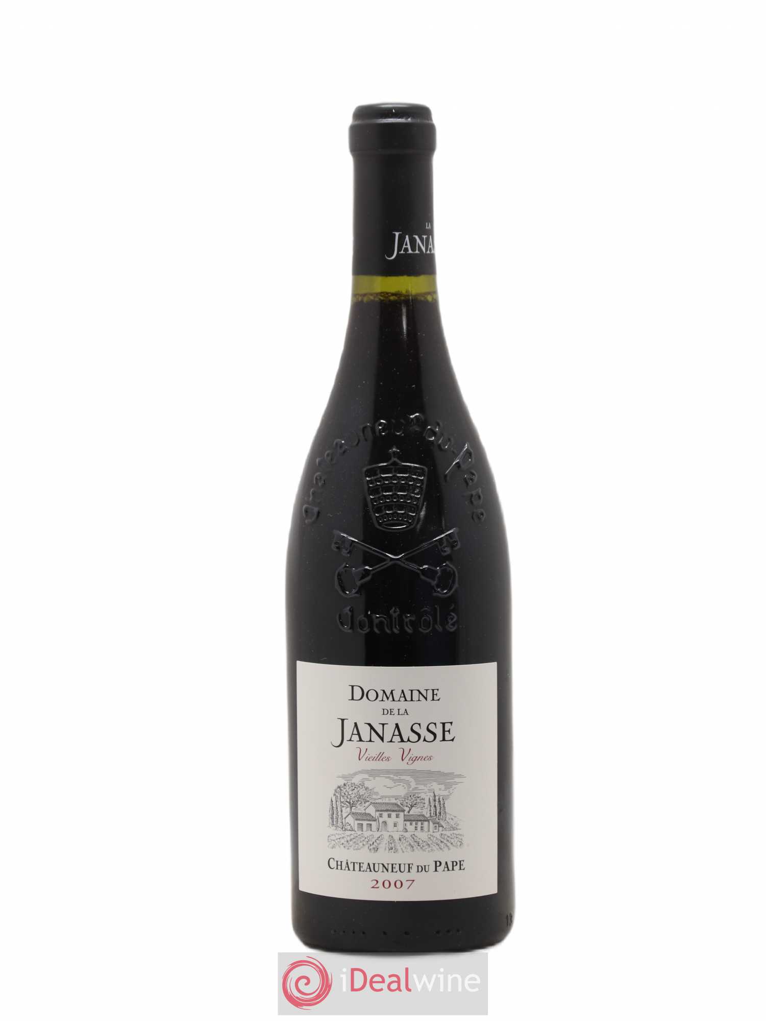 Châteauneuf-du-Pape Cuvée Vieilles Vignes La Janasse (Domaine de) 2007 - Lot de 1 bouteille - 0