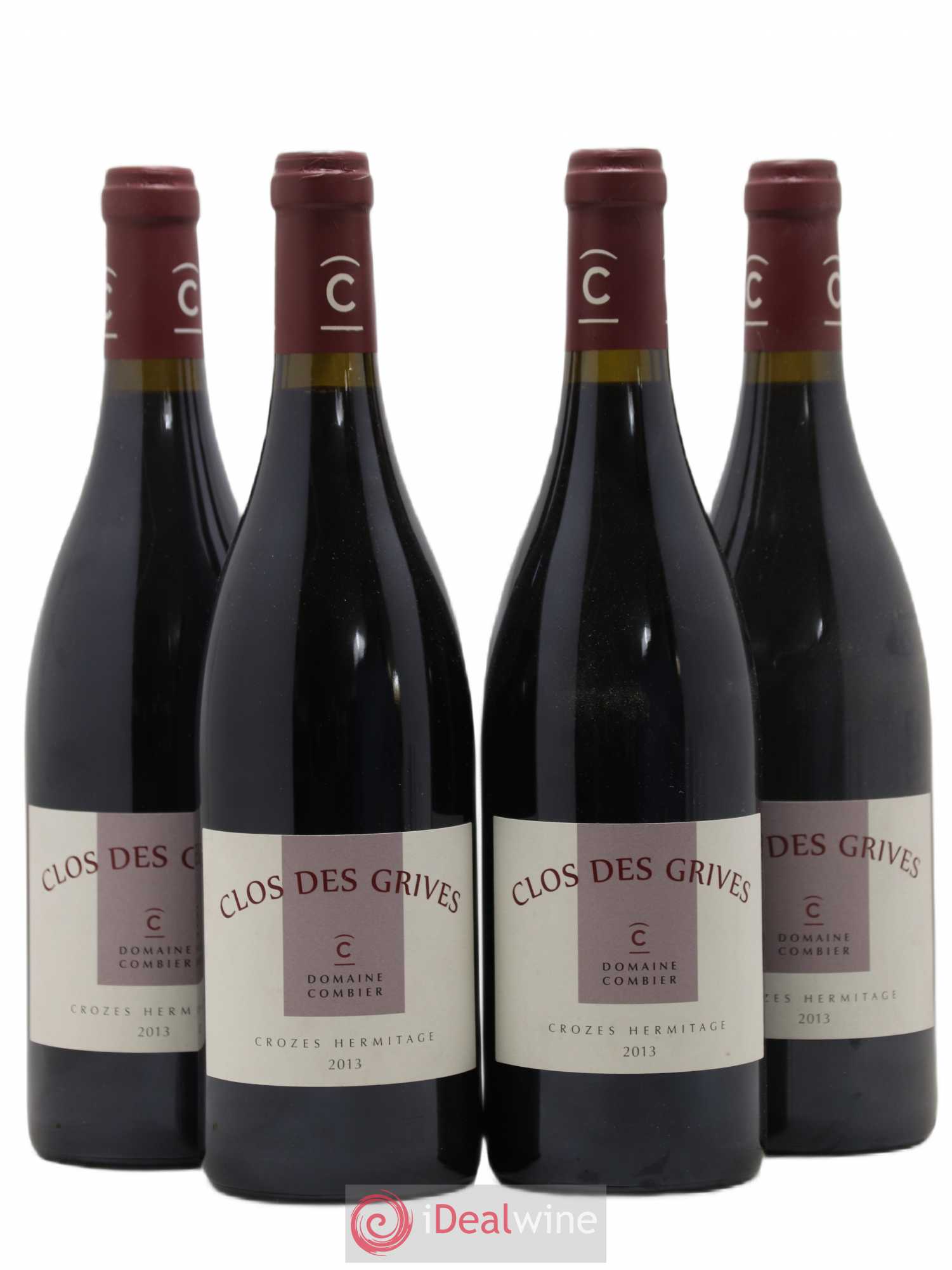 Crozes-Hermitage Clos des Grives Combier 2013 - Lot de 4 bouteilles - 0