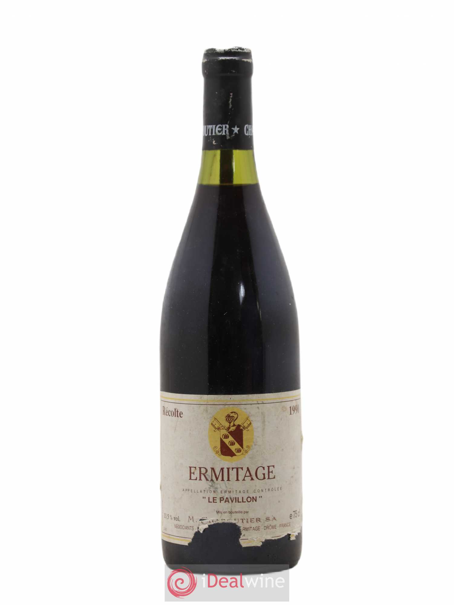 Hermitage Ermitage Le Pavillon Chapoutier 1990 - Lot de 1 bouteille - 0