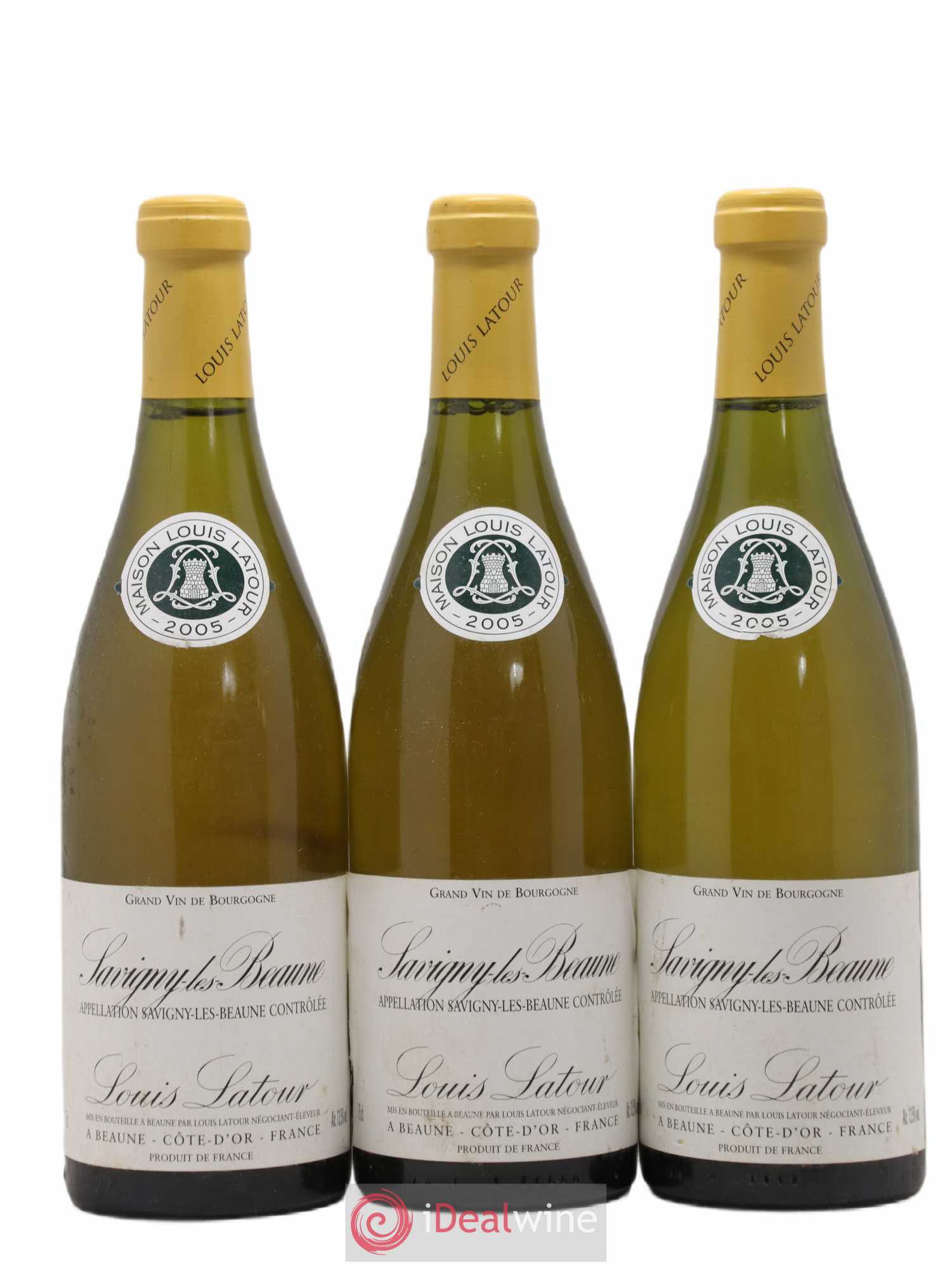 Savigny-lès-Beaune Louis Latour 2005 - Lot de 3 bouteilles - 0