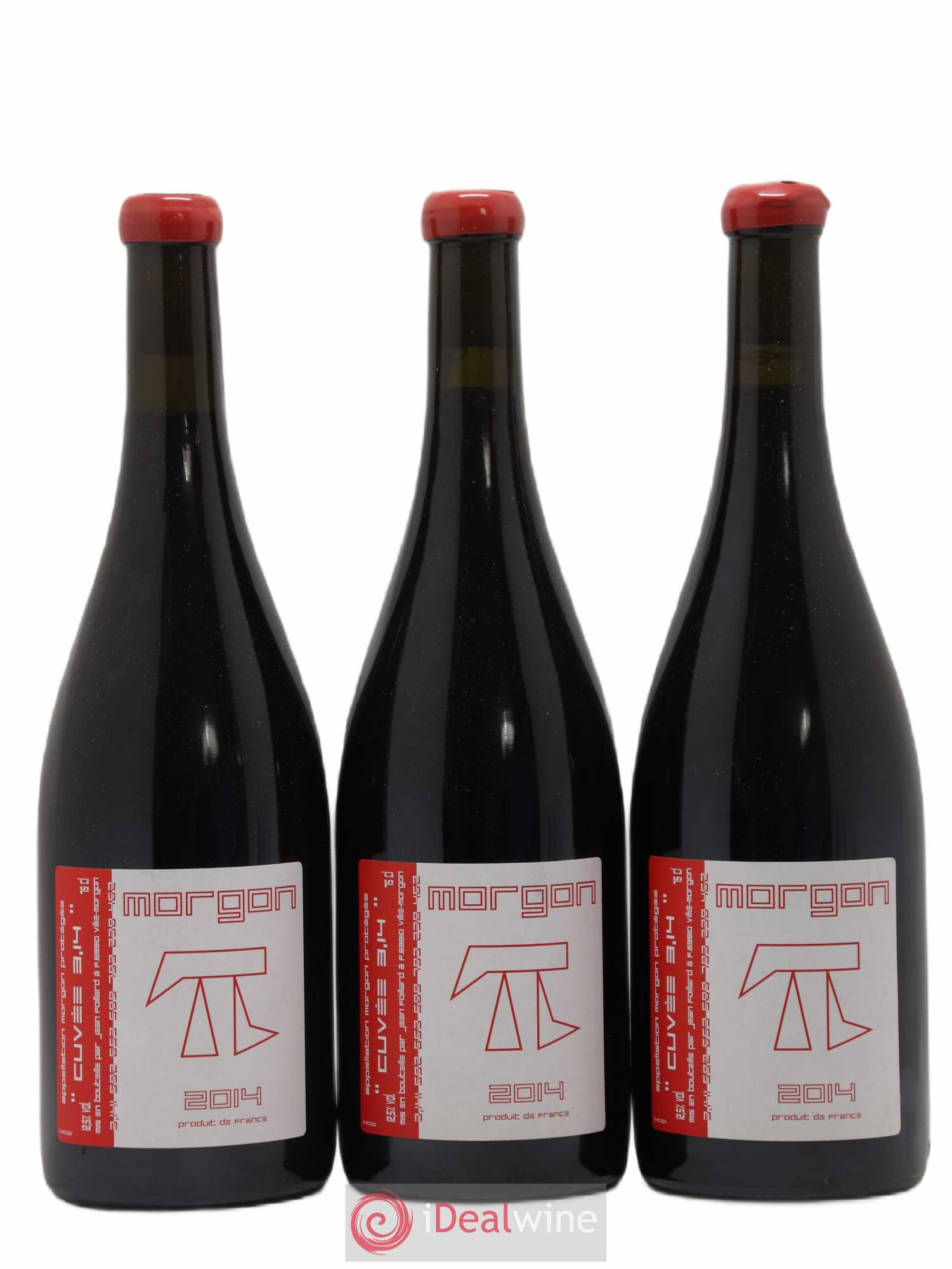 Morgon 3.14 Jean Foillard 2014 - Lot de 3 bouteilles - 0