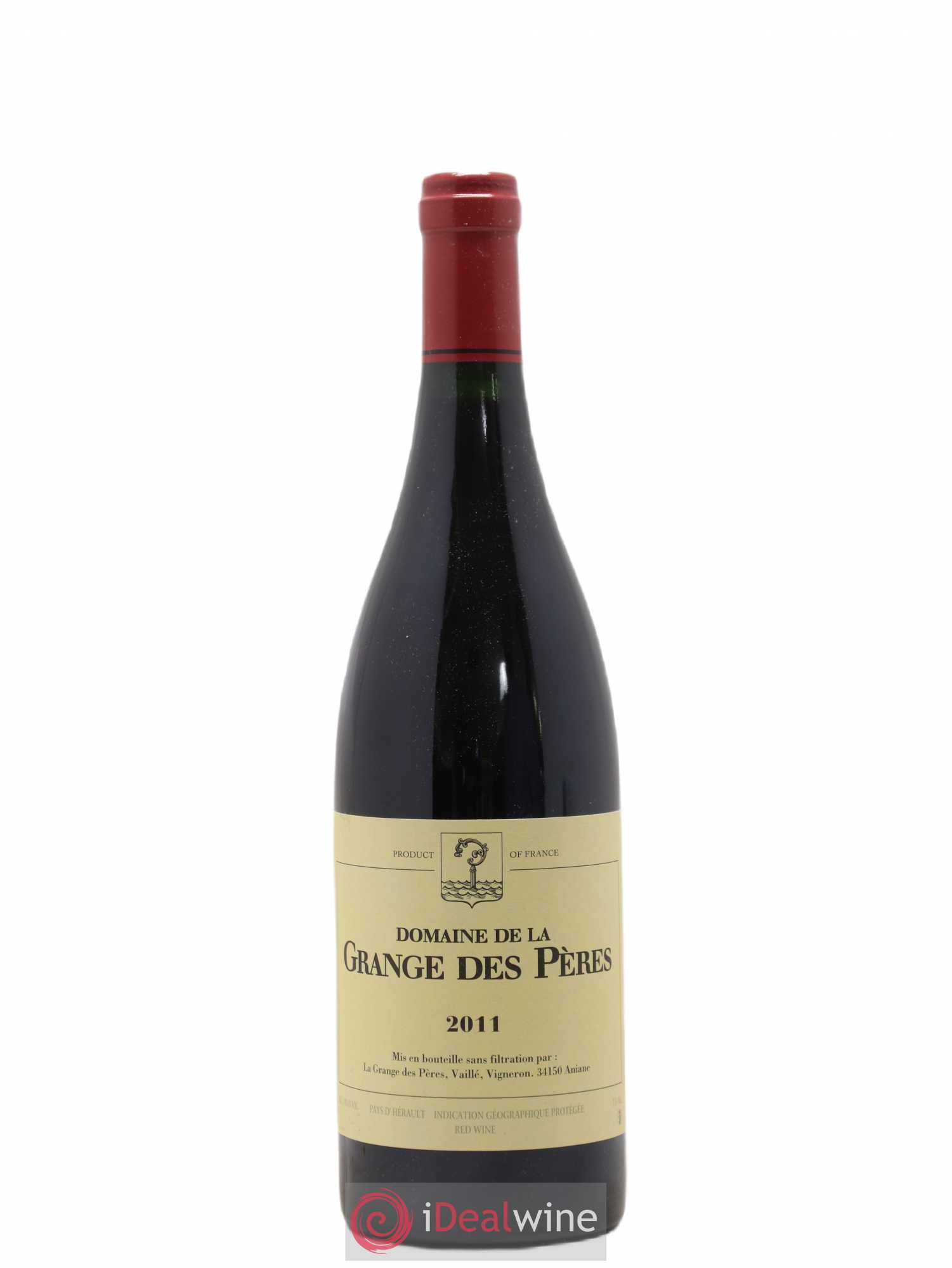 Pays d'Hérault Grange des Pères Laurent Vaillé 2011 - Lot de 1 bouteille - 0