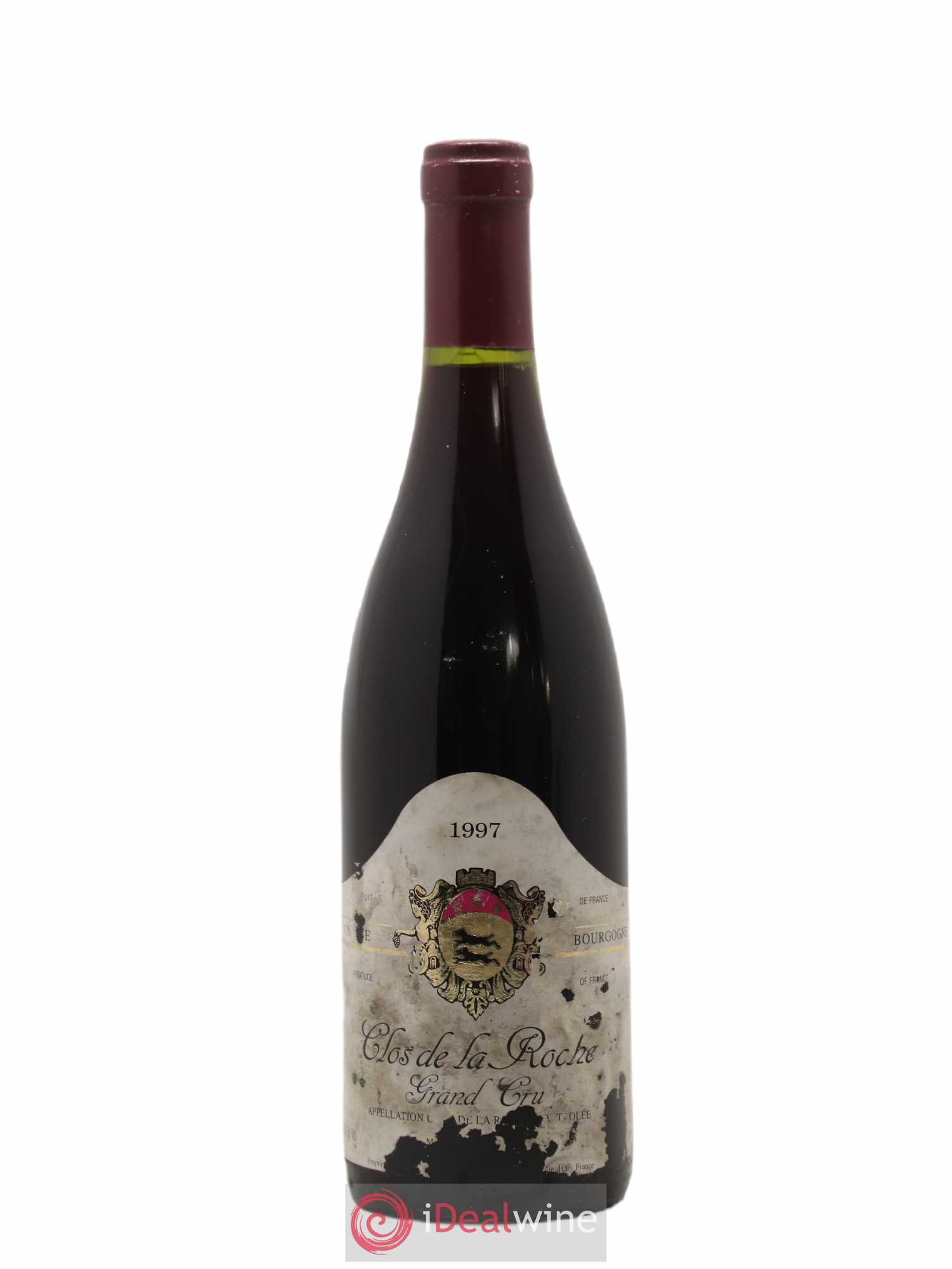 Clos de la Roche Grand Cru Hubert Lignier (Domaine) 1997 - Lot de 1 bouteille - 0
