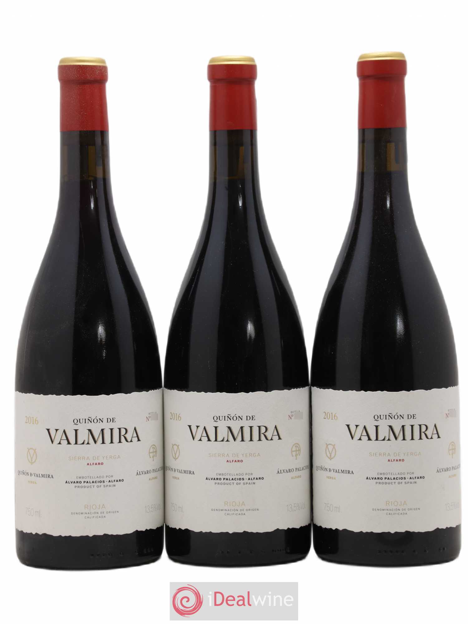 Priorat DOCA Alvaro Palacios Quinon de Valmira 2016 - Posten von 3 Flaschen - 0