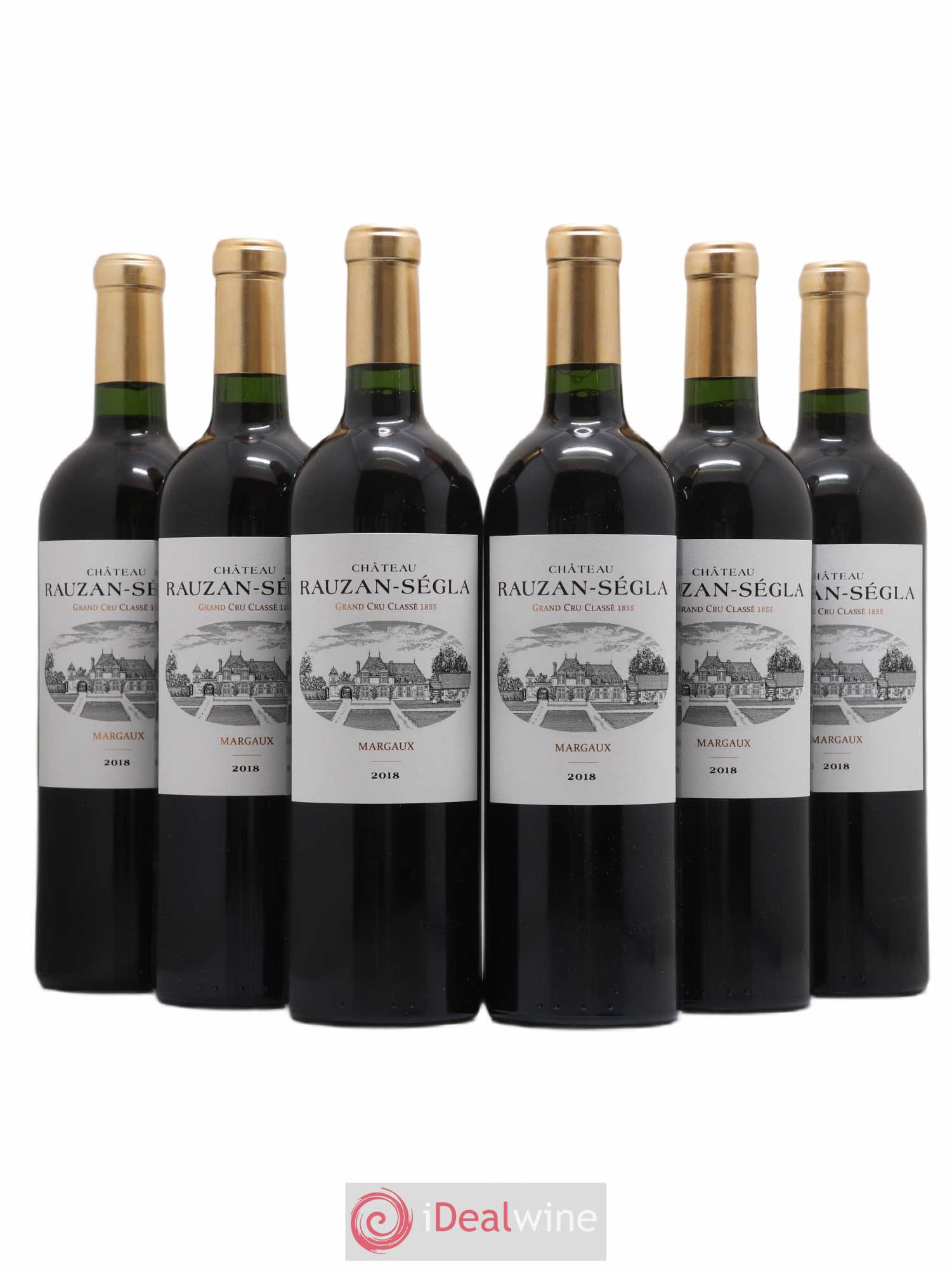 Château Rauzan Ségla Grand Cru Classé 2018 - Lot de 6 bouteilles - 0