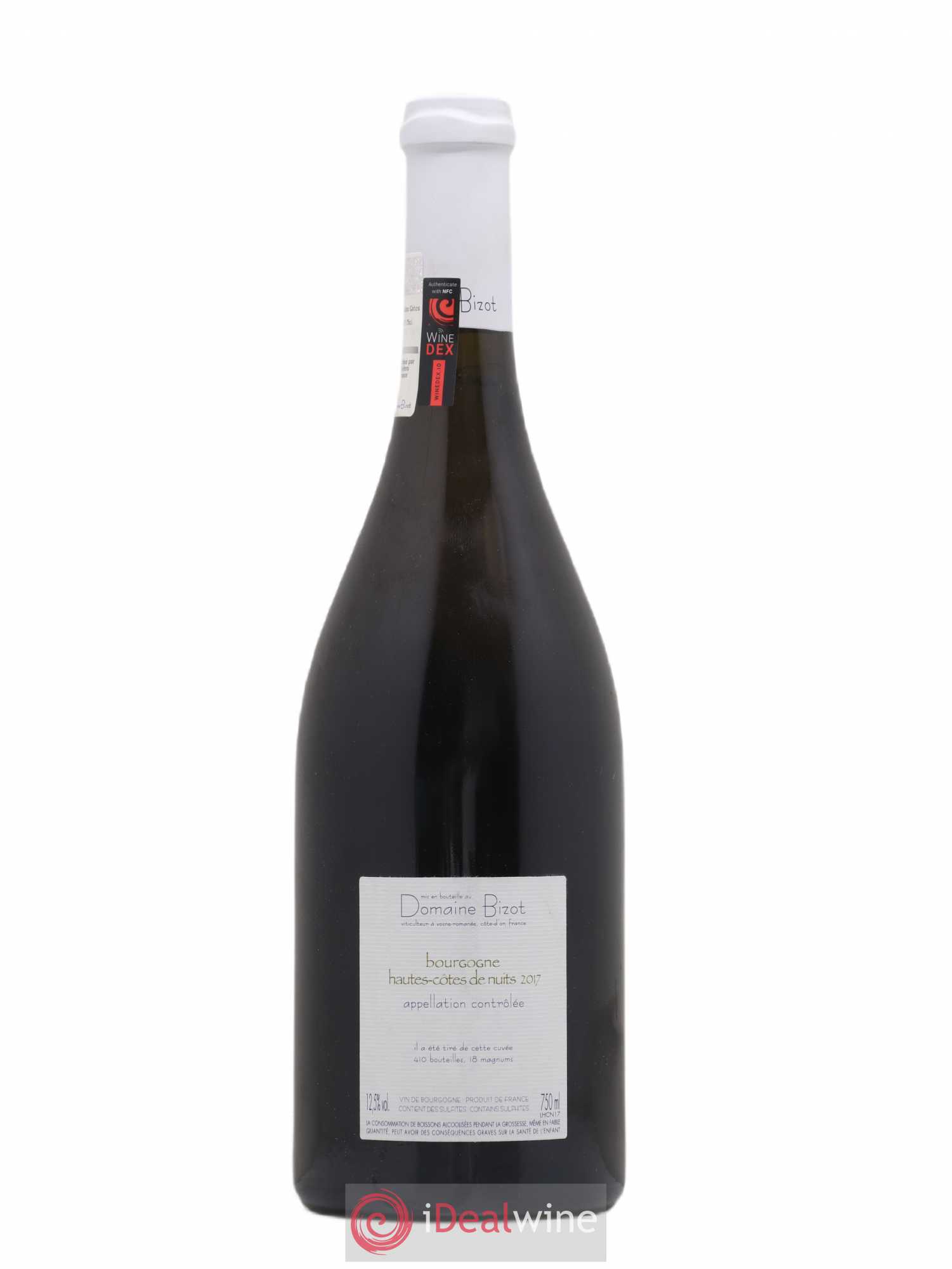 Hautes-Côtes de Nuits Bizot (Domaine) 2017 - Lot de 1 bouteille - 1