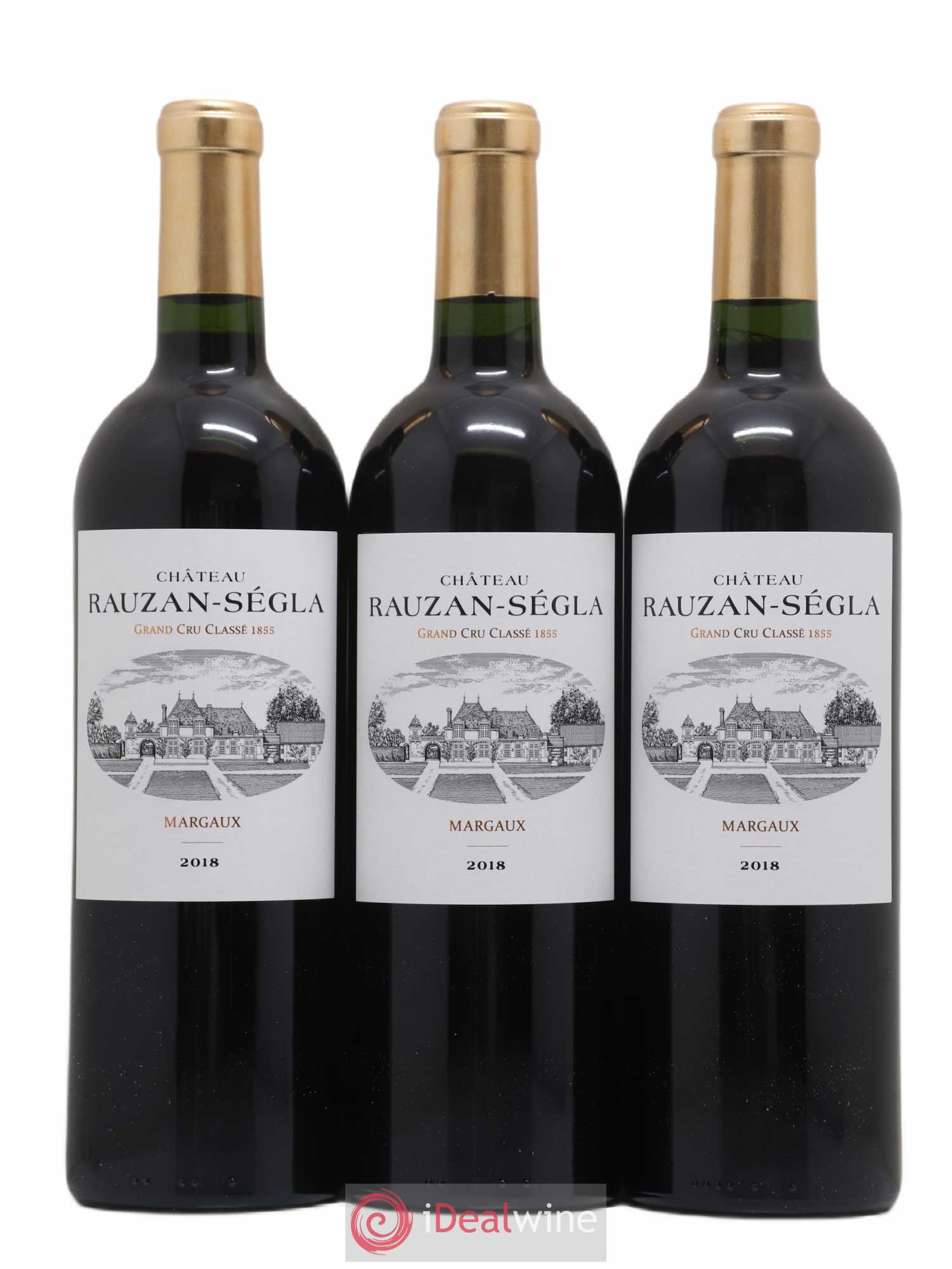Château Rauzan Ségla Grand Cru Classé 2018 - Lot de 3 bouteilles - 0