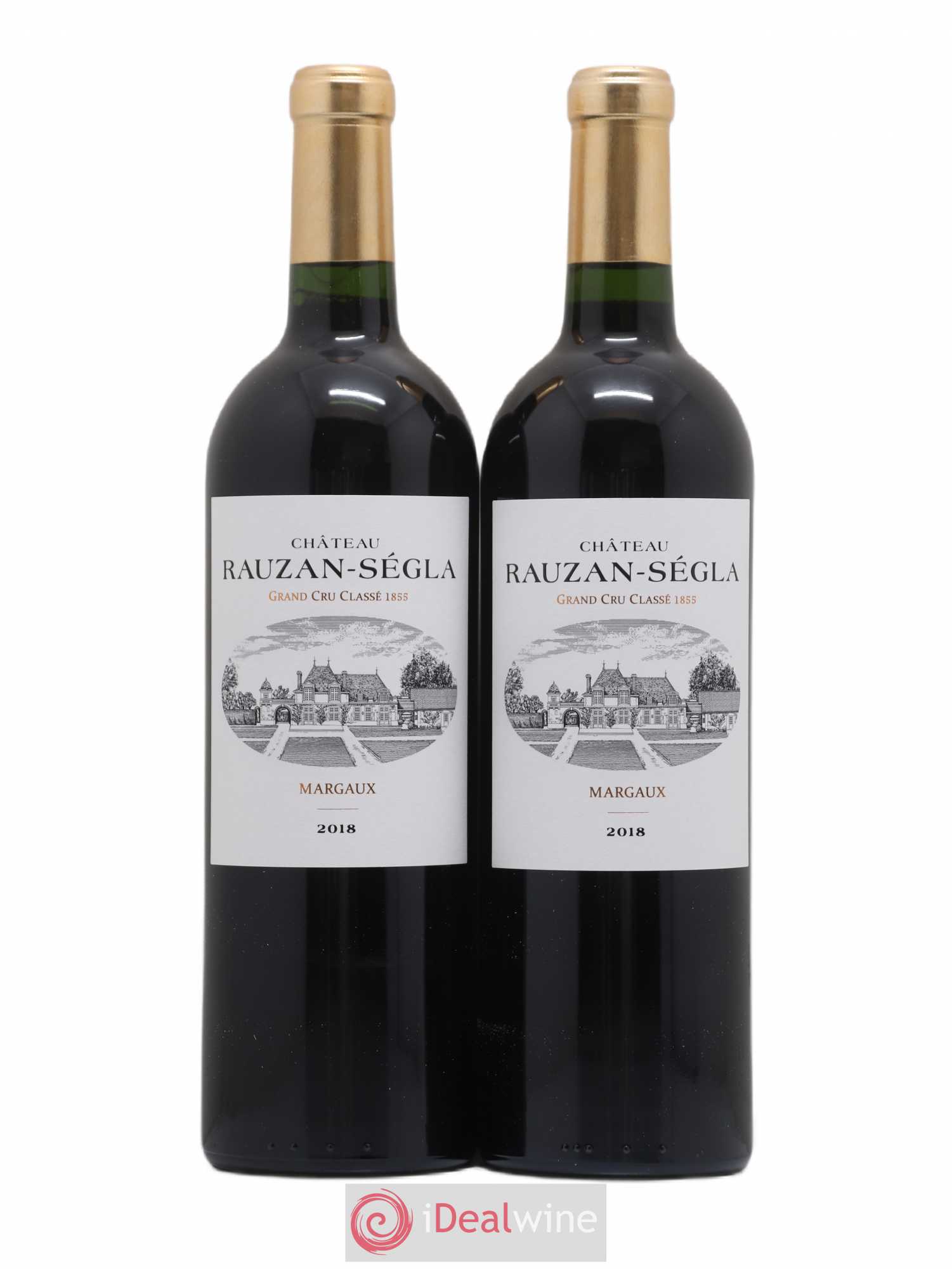 Château Rauzan Ségla Grand Cru Classé 2018 - Lot de 2 bouteilles - 0