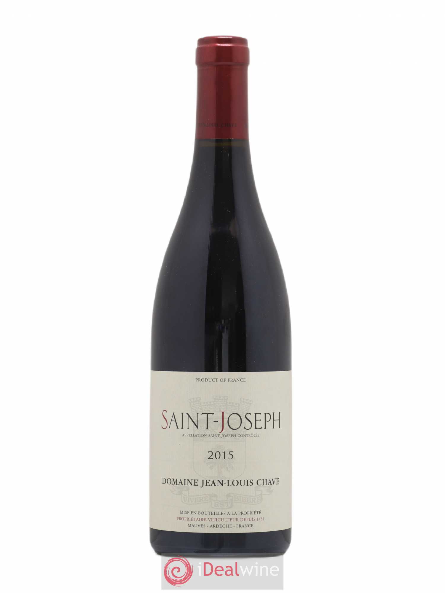 Saint-Joseph Jean-Louis Chave 2015 - Lot de 1 bouteille - 0