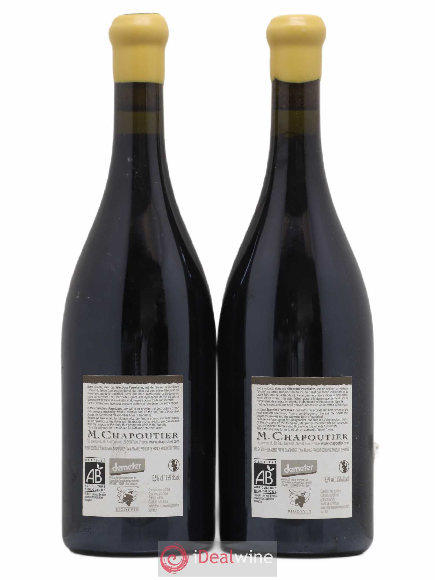 Hermitage Ermitage l'Ermite Chapoutier 2008 - Lot de 2 bouteilles - 1